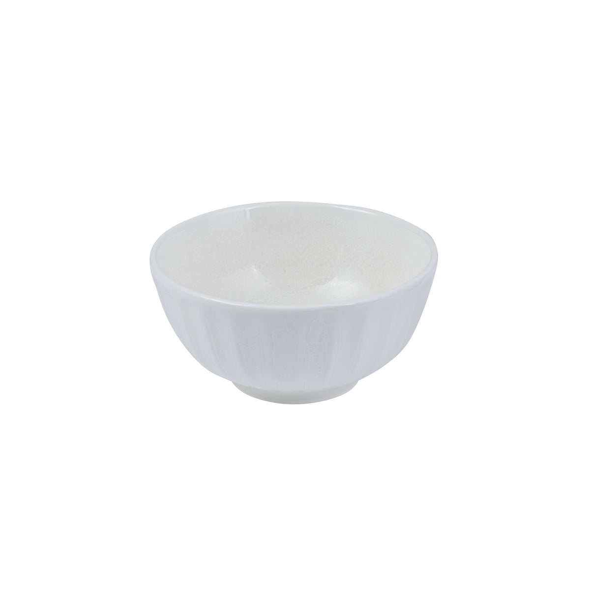 Moda Snow Scalloped Round Bowl (115mm Ø)