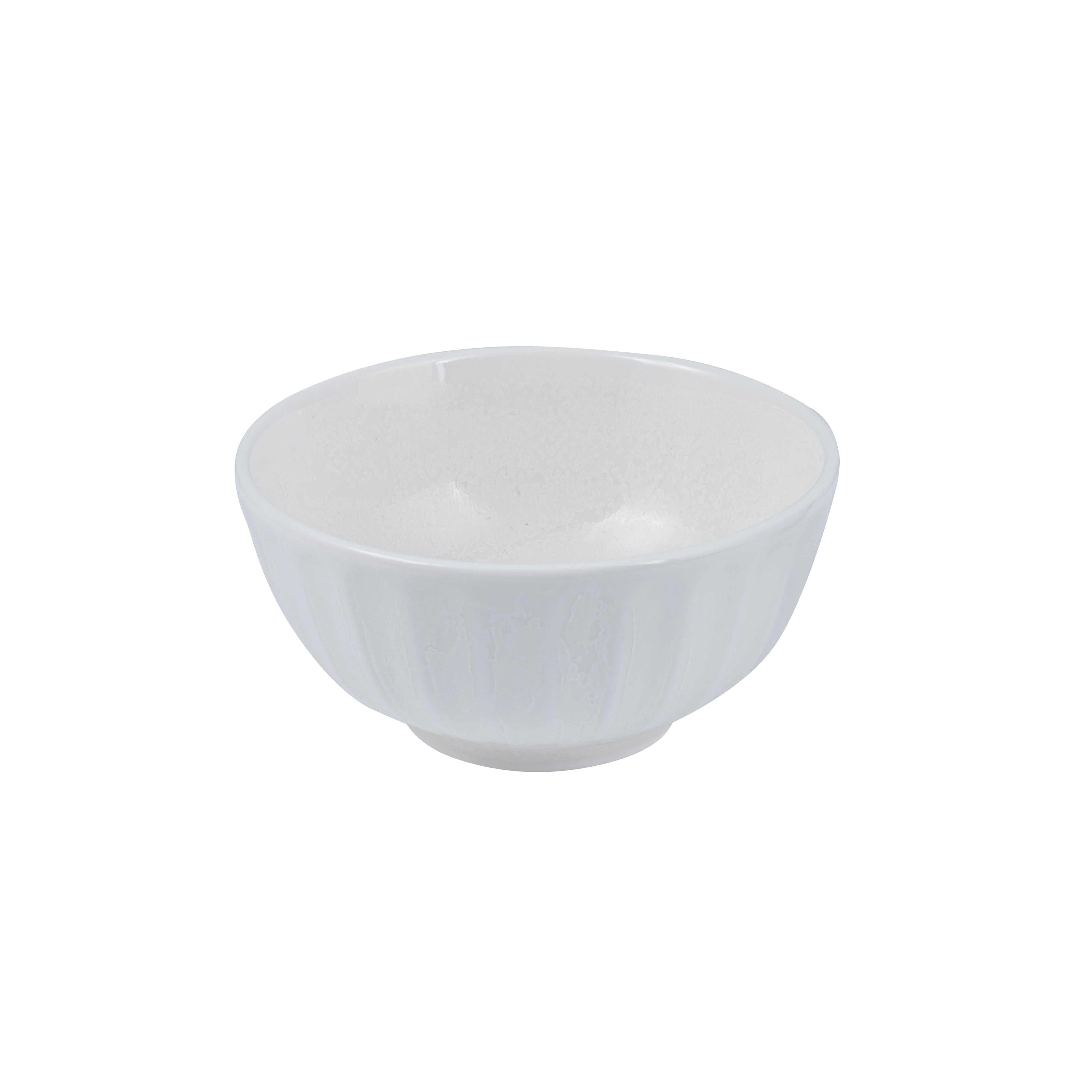 Moda Snow Scalloped Round Bowl (140mm Ø)