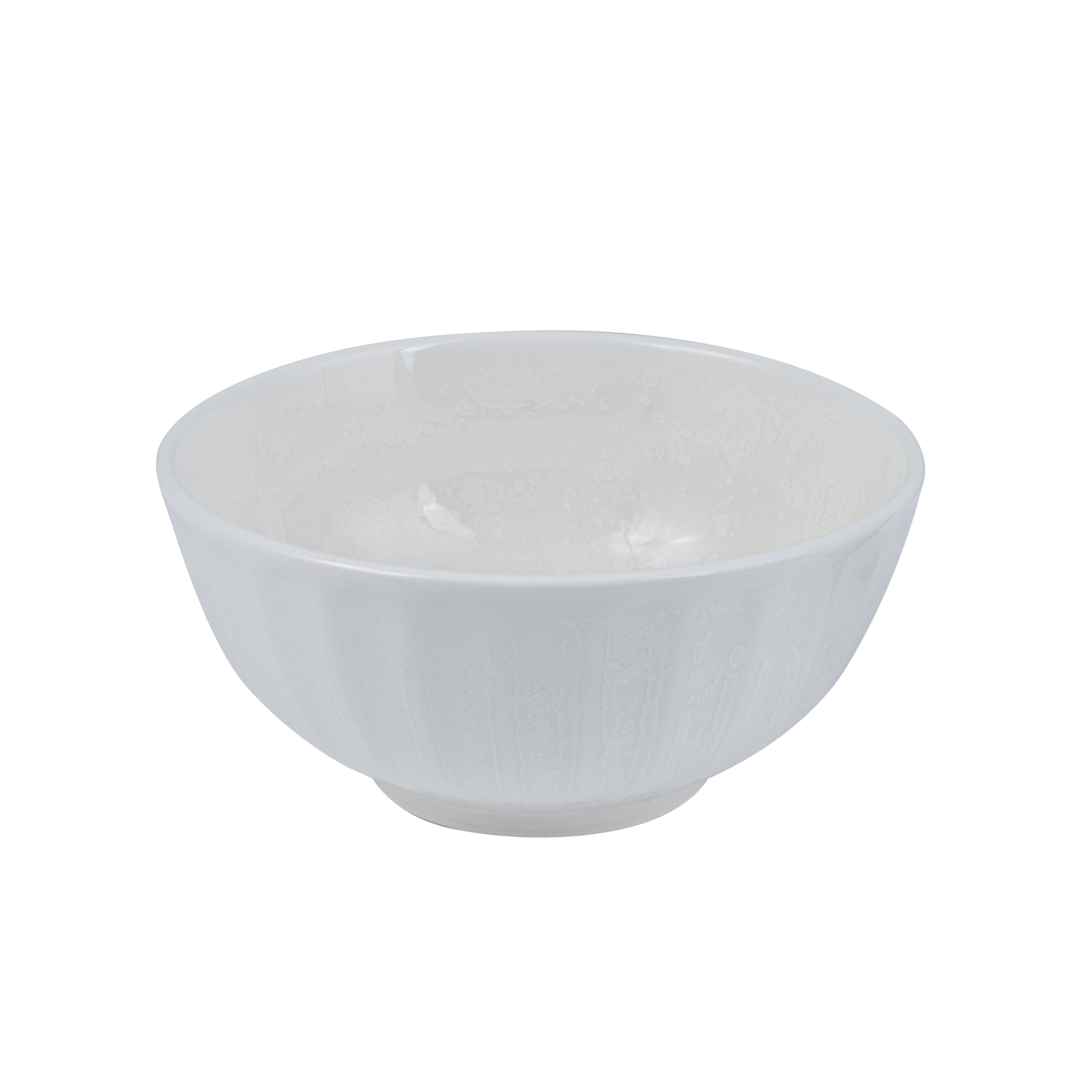 Moda Snow Scalloped Round Bowl (180mm Ø)
