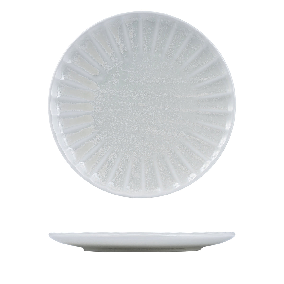 Moda Willow Scalloped Round Plate (260mm Ø)
