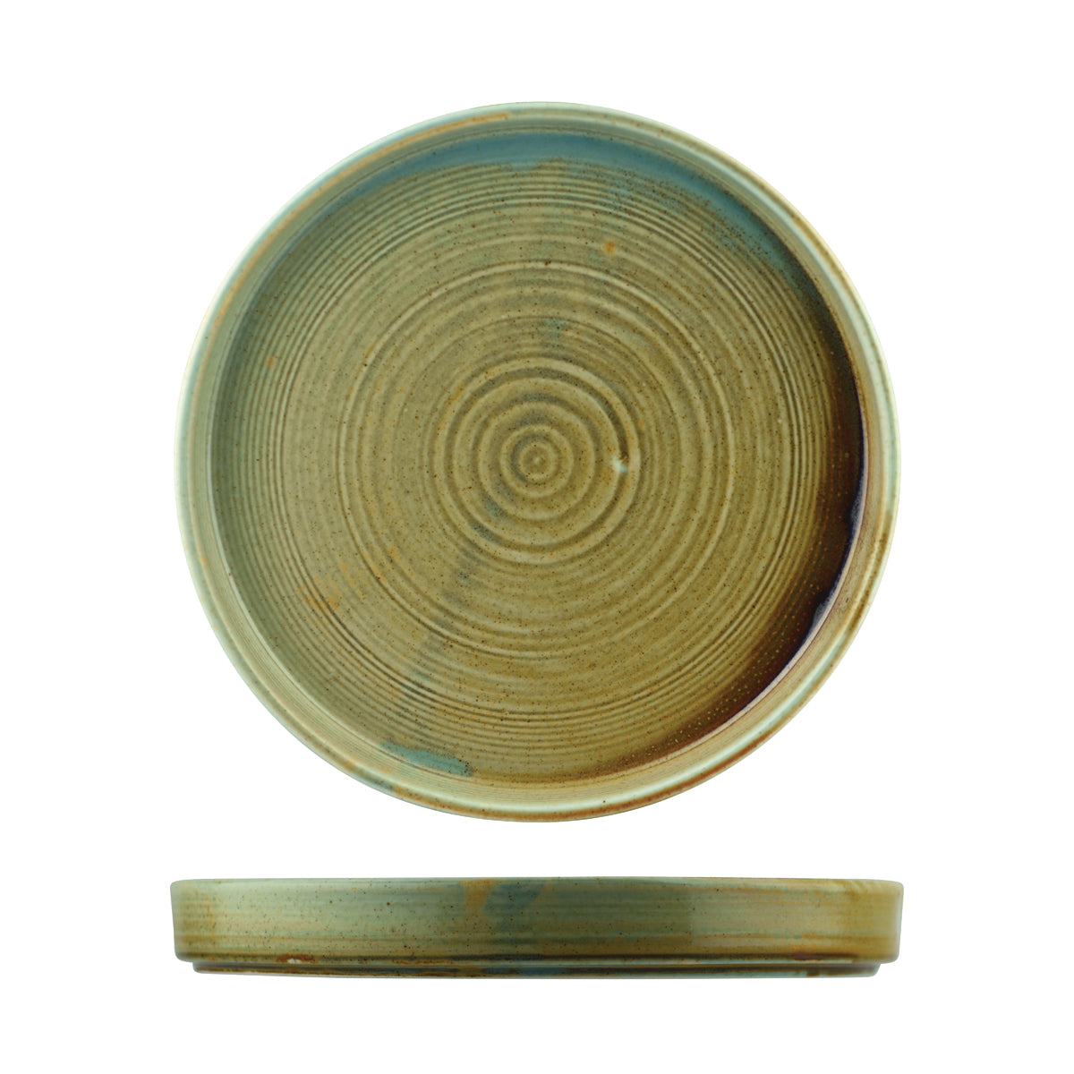 Moda Nourish Stacka Round Plate (255mm Ø - Green)