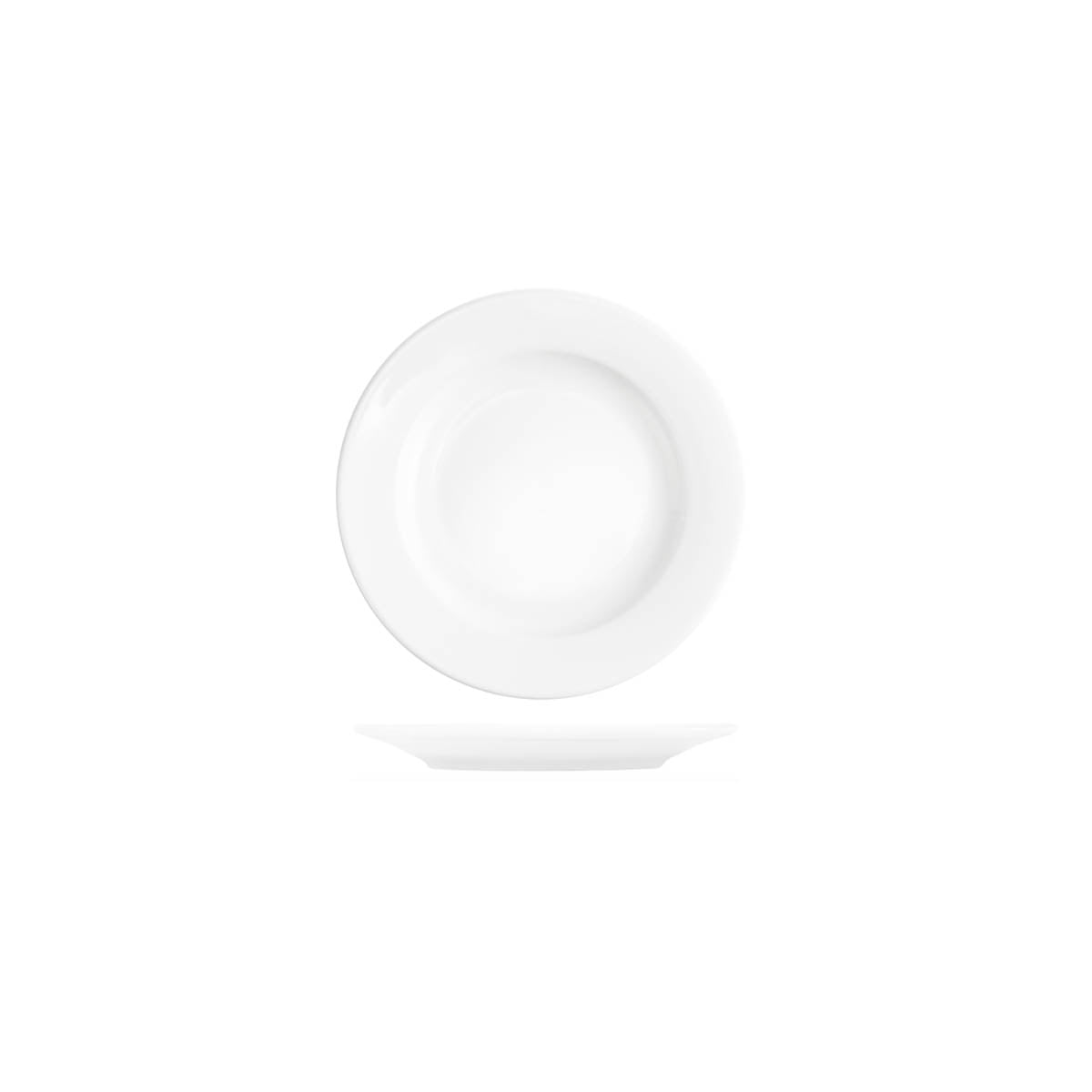 Tablekraft Core White Banquet Round Plate 165mm