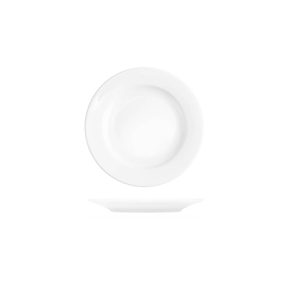 Tablekraft Core White Banquet Round Plate 175mm