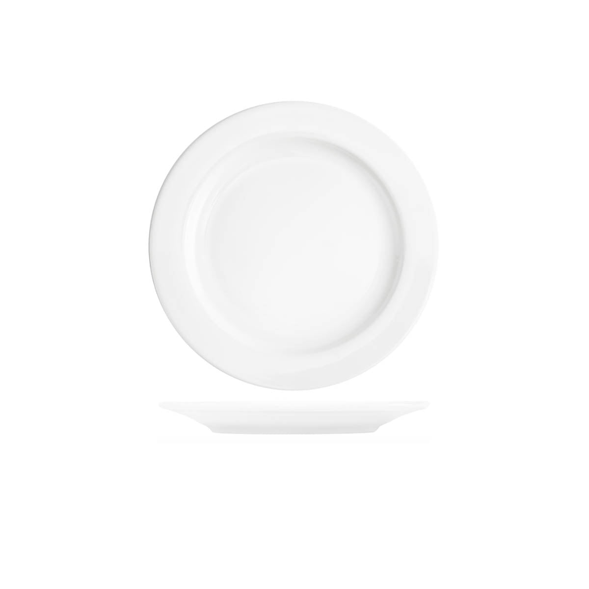 Tablekraft Core White Banquet Round Plate 230mm