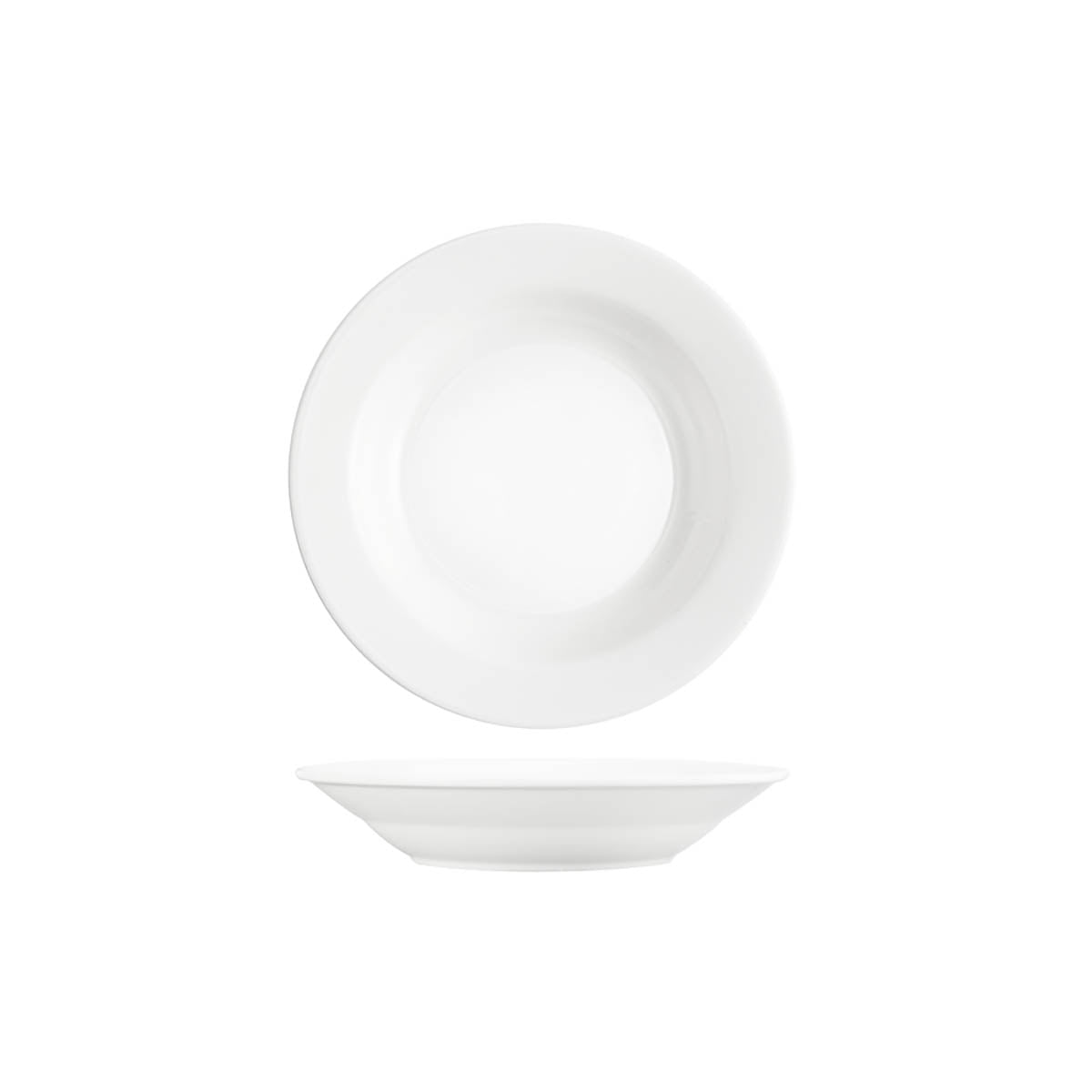 Tablekraft Core White Banquet Round Pasta Plate 210x40mm