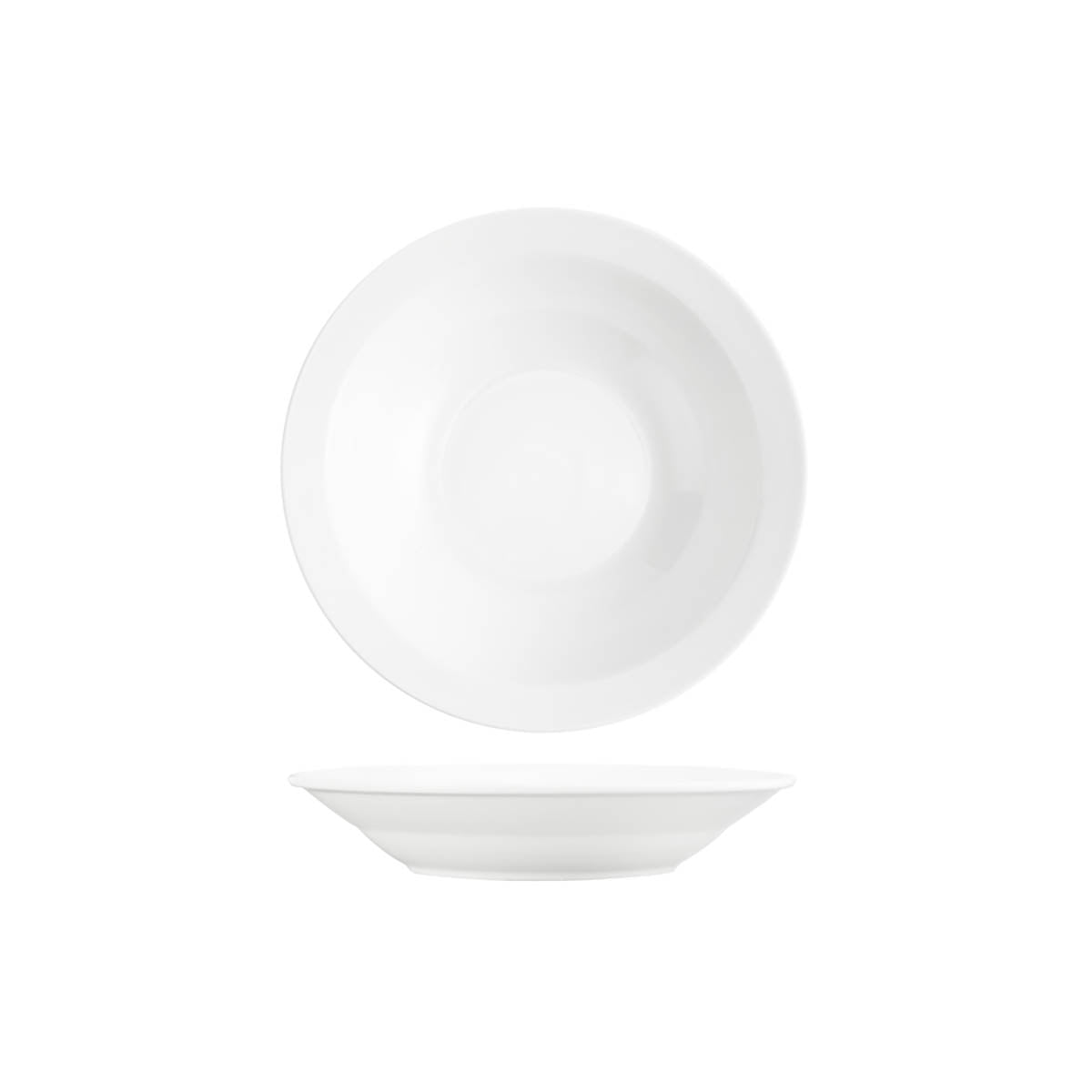Tablekraft Core White Banquet Round Pasta Plate 230x40mm