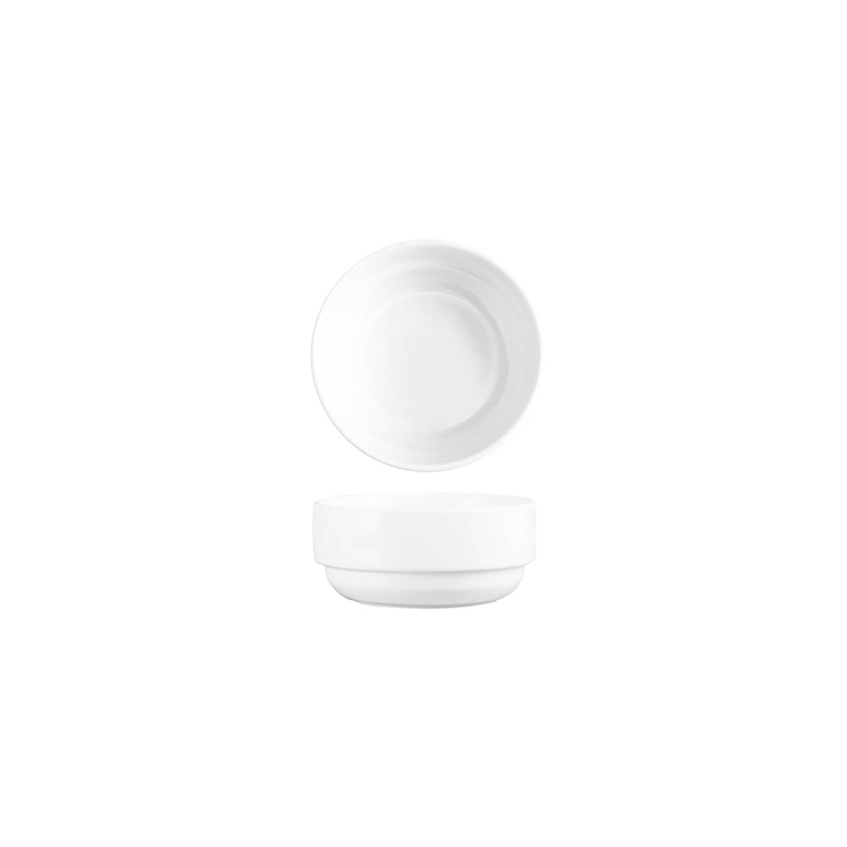 Tablekraft Core White Banquet Oatmeal Bowl Stack 110x50mm