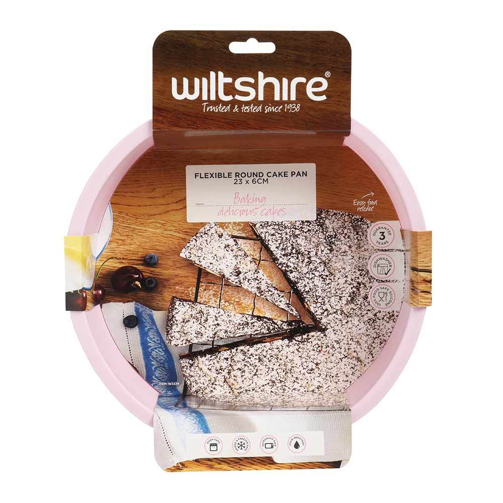 Wiltshire Silicone 23cm Round Cake Pan