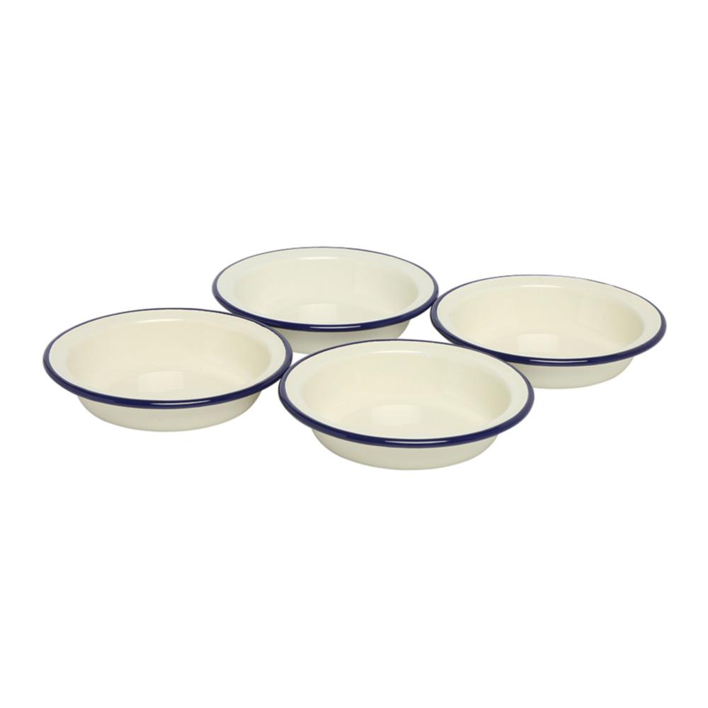 Wiltshire Enamel 12cm Pie Dishes Set of 4
