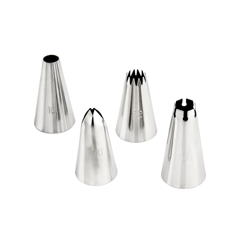 Wiltshire Border Decorating Nozzles Set of 4