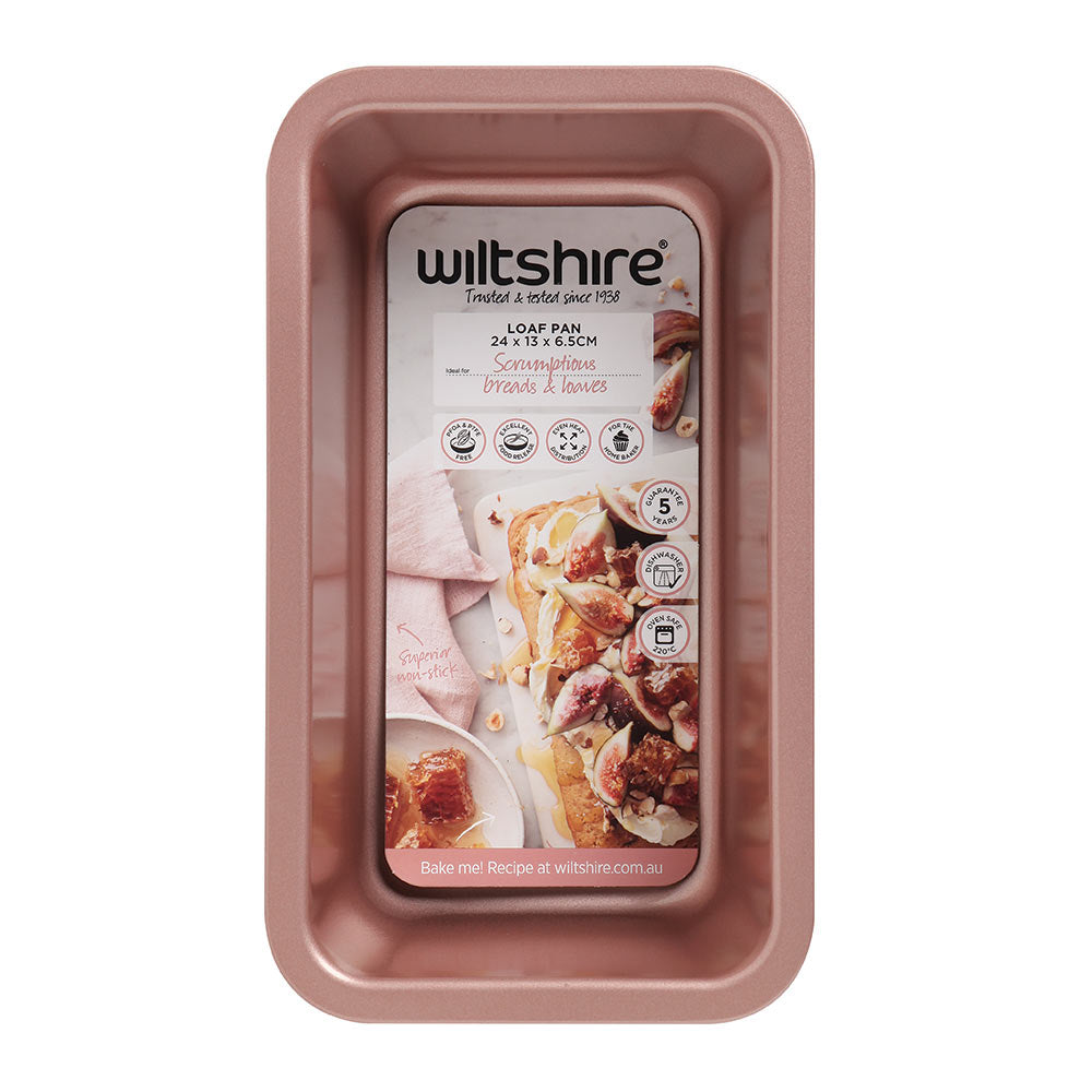 Wiltshire Rose Gold Loaf Pan 24cm