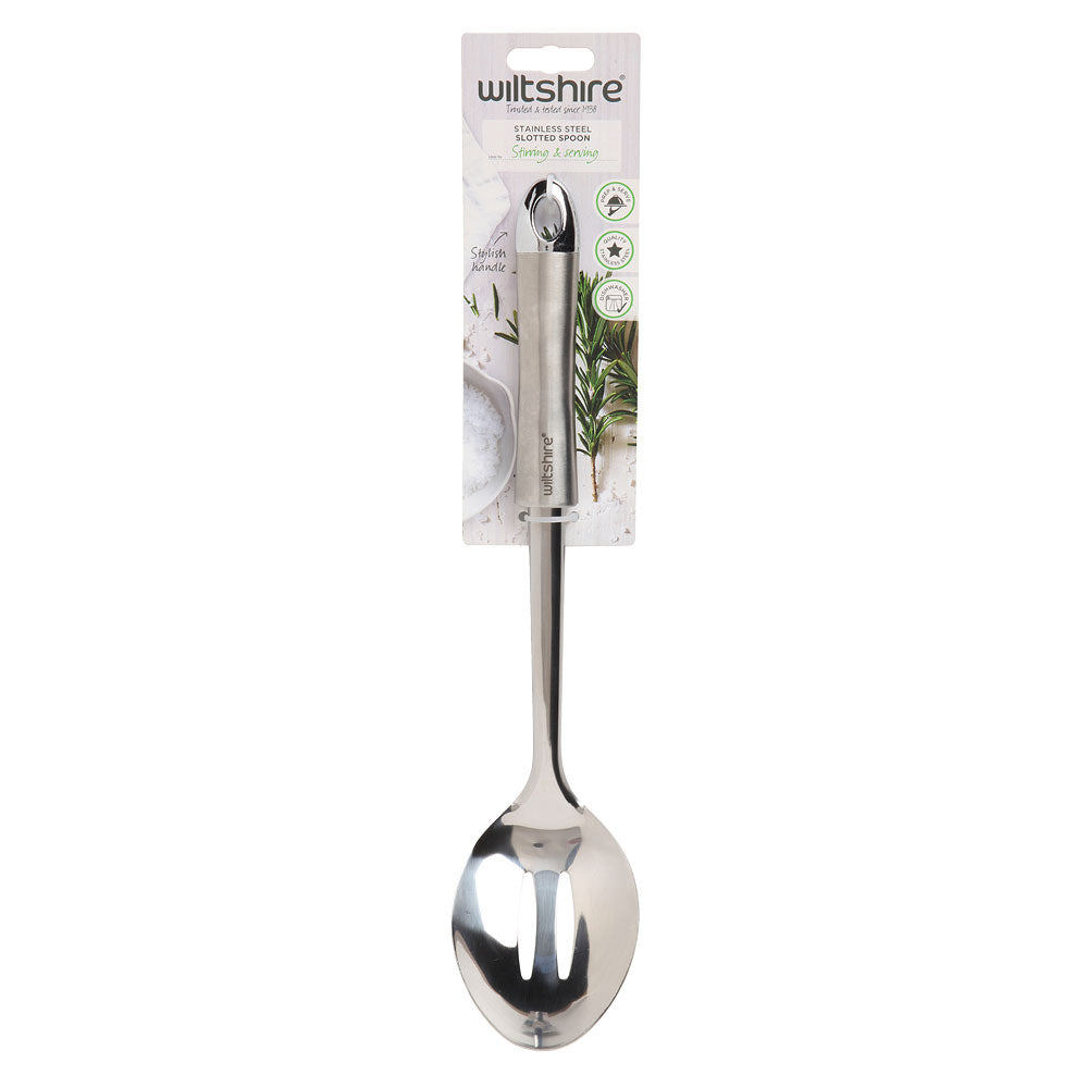 Wiltshire Industrial Stainless Steel Slotted Spoon