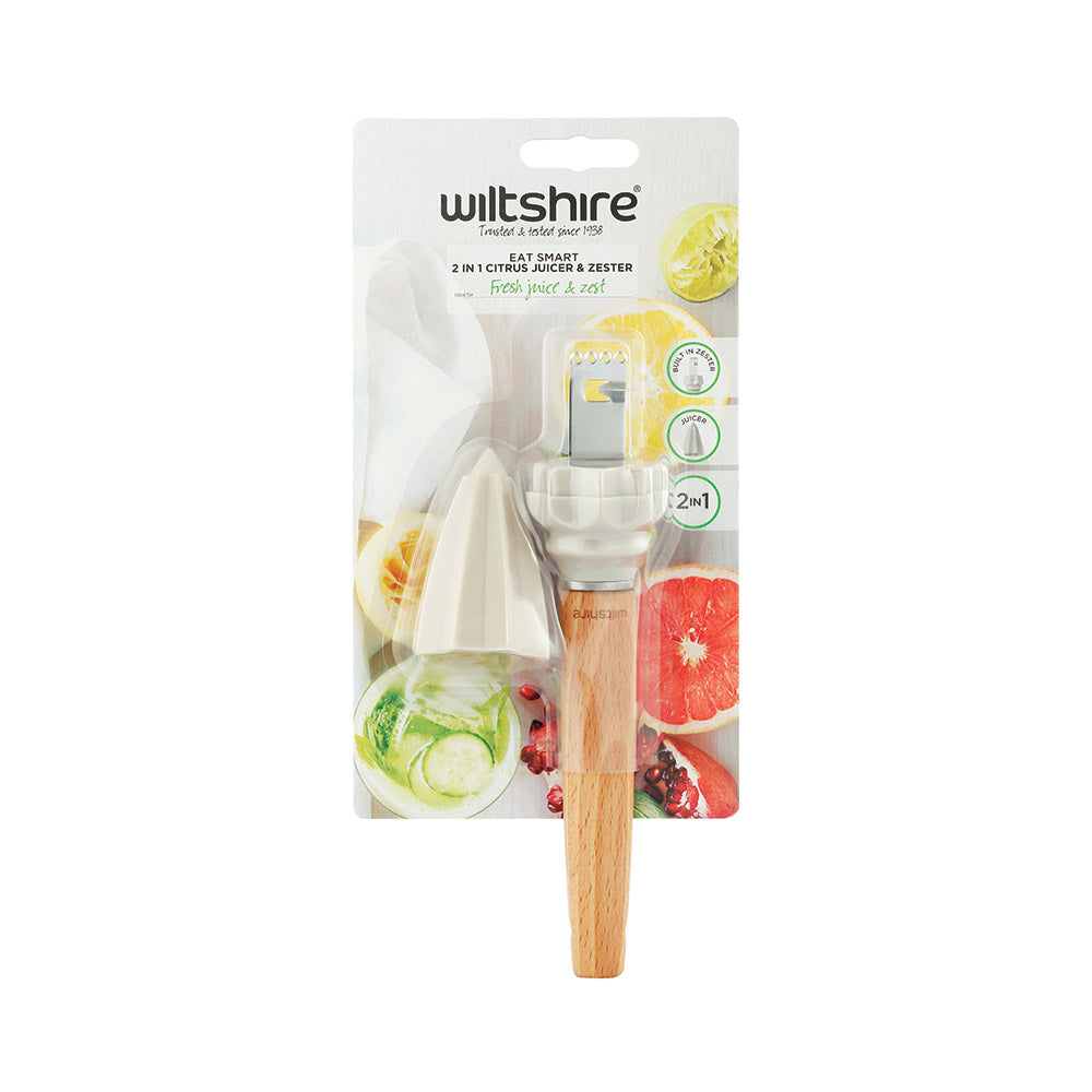 Wiltshire Eat Smart 2 in 1 Juicer & Zester