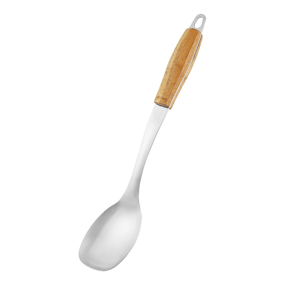 Wiltshire Wooden Handle Solid Spoon