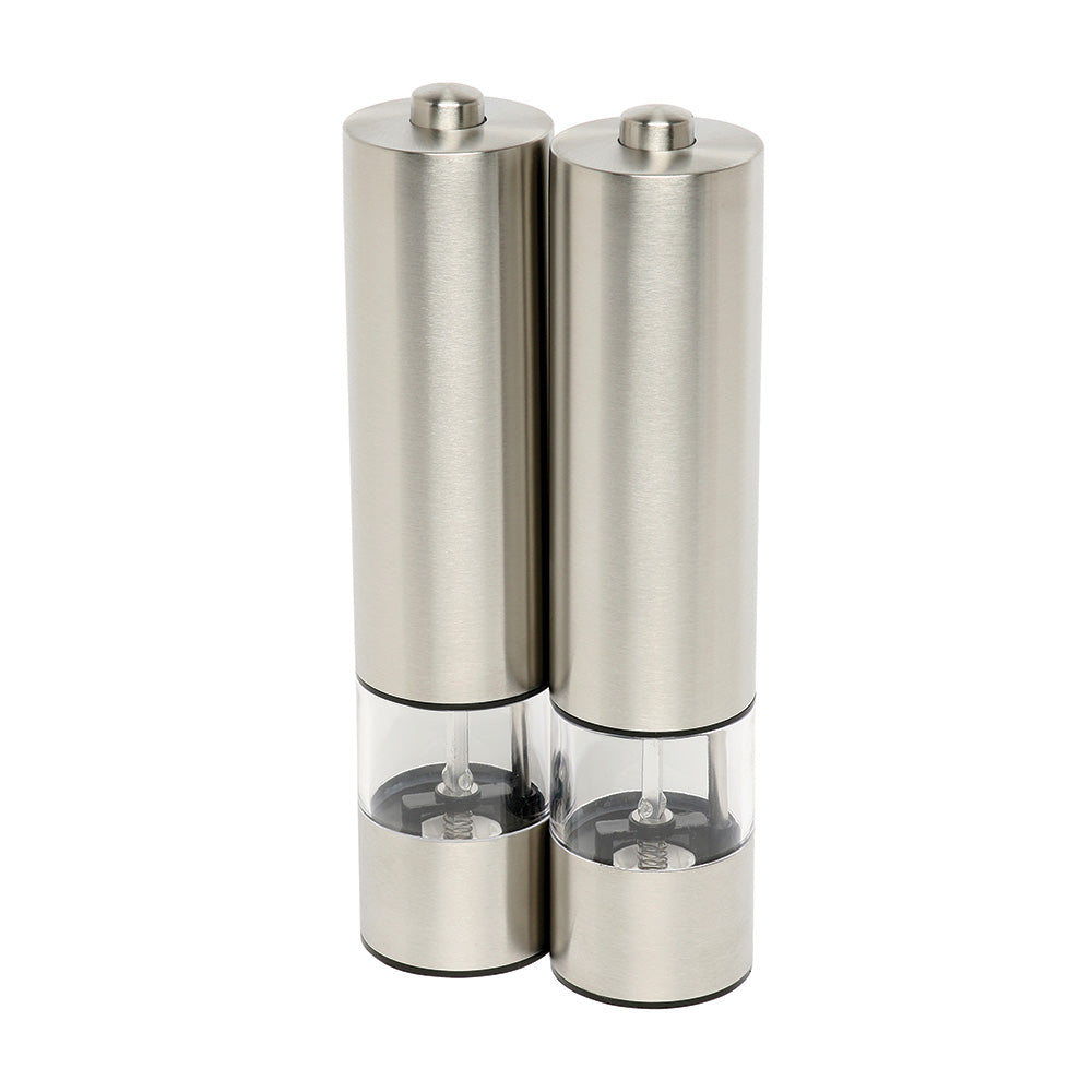 Wiltshire Electric Stainless Steel Mill 2 Piece Set