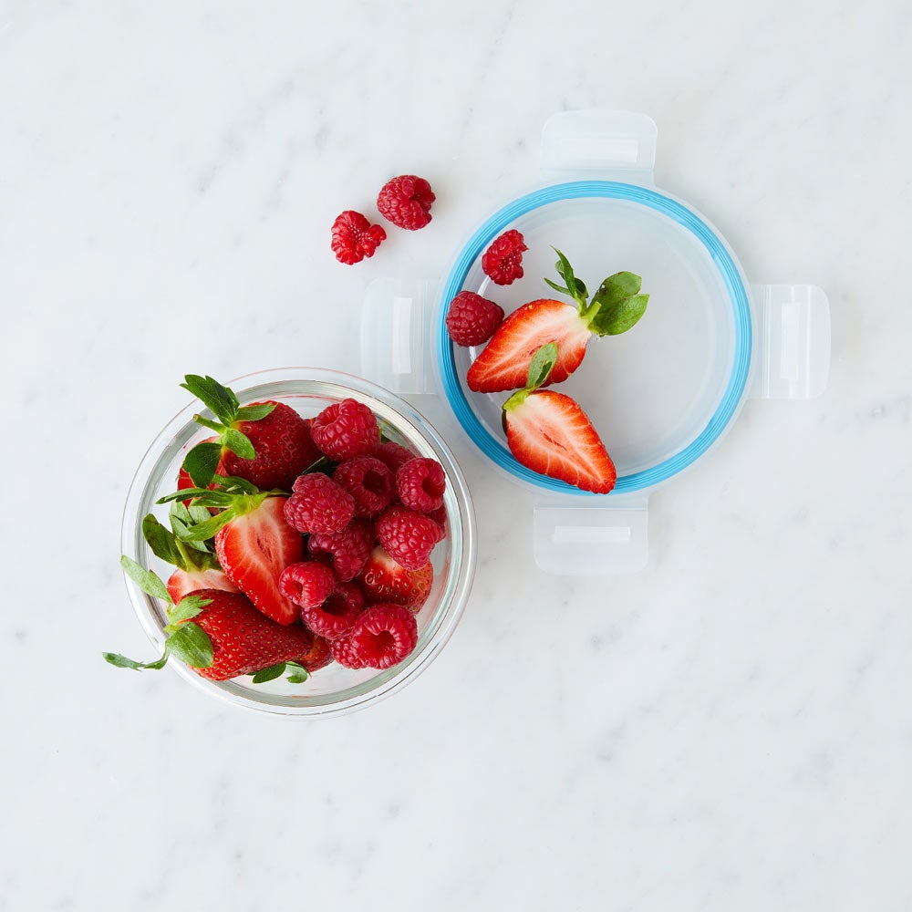 Wiltshire Glass Food Container Round 600ml