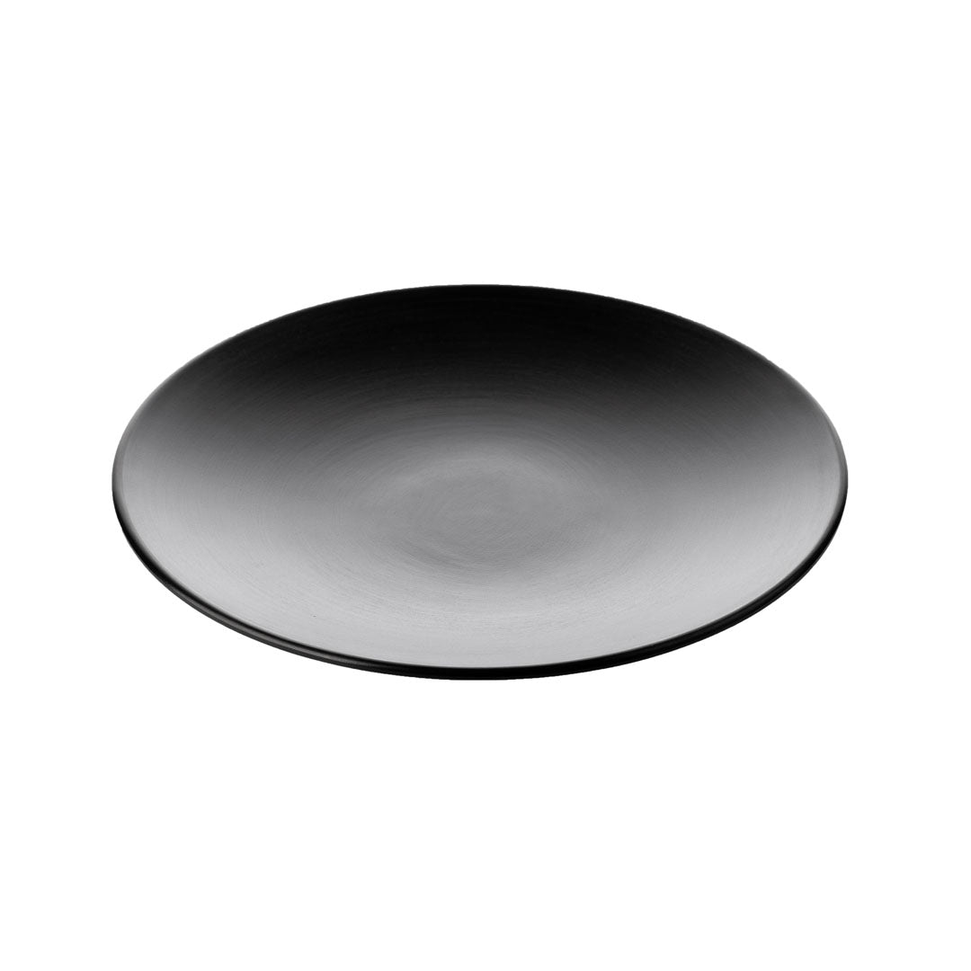 COUCOU Round Coupe Plate 230mm - Black & Black