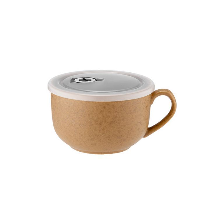 Ladelle Reactive Microwave Mug Ochre 600ml