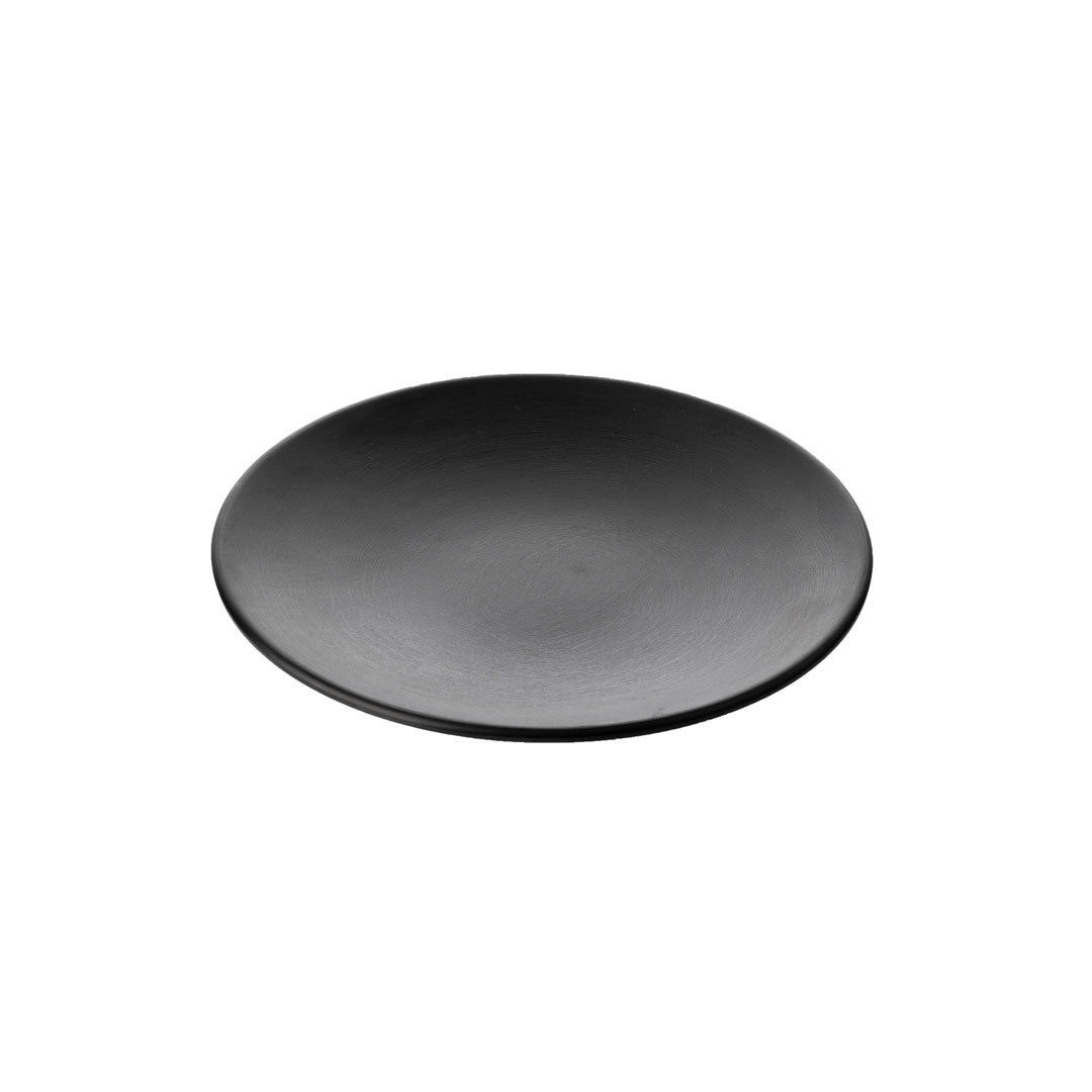 COUCOU Round Coupe Plate 180mm - Black & Black