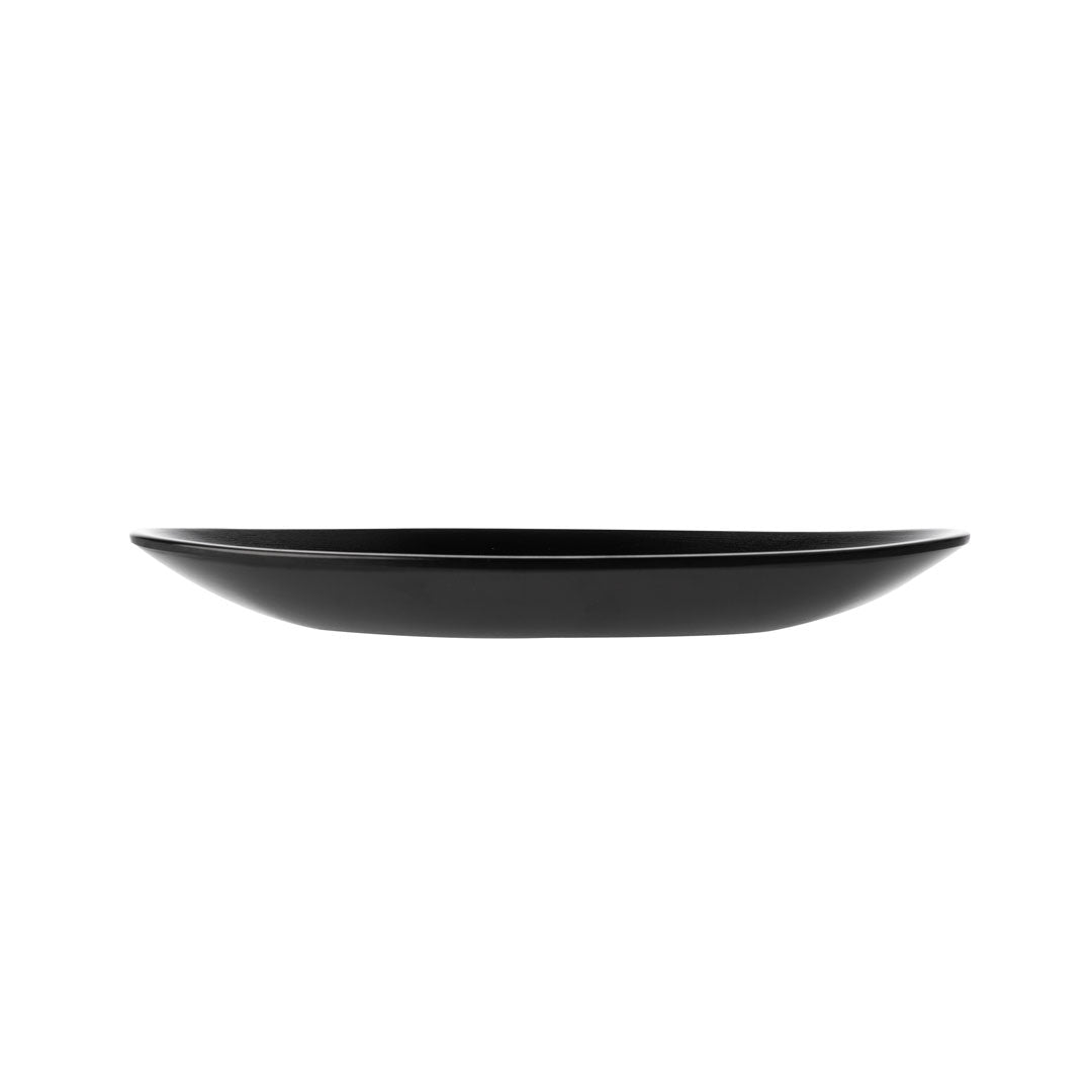COUCOU Oval Plate 245x150mm - Black & Black