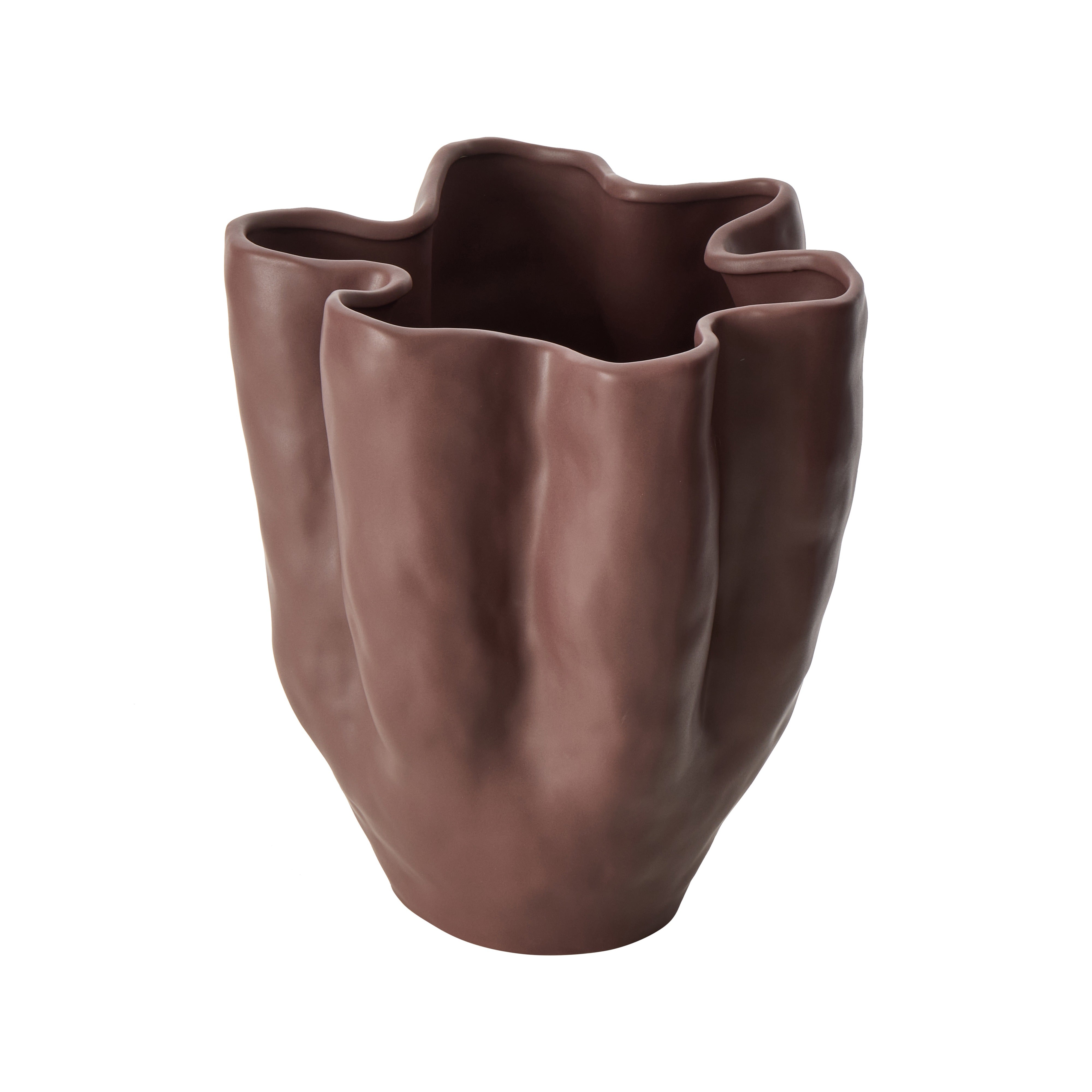 Amalfi Fluid Vase Purple