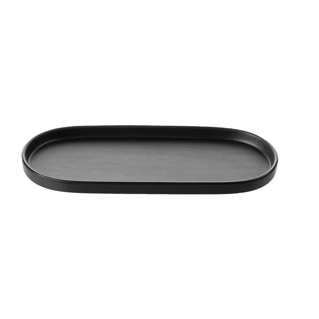 COUCOU Oblong Platter 290x130mm - Black & Black