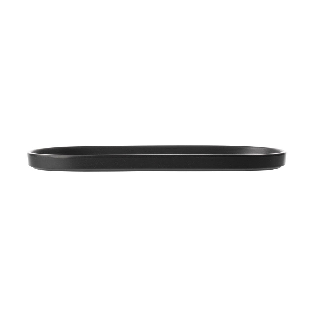 COUCOU Oblong Platter 290x130mm - Black & Black