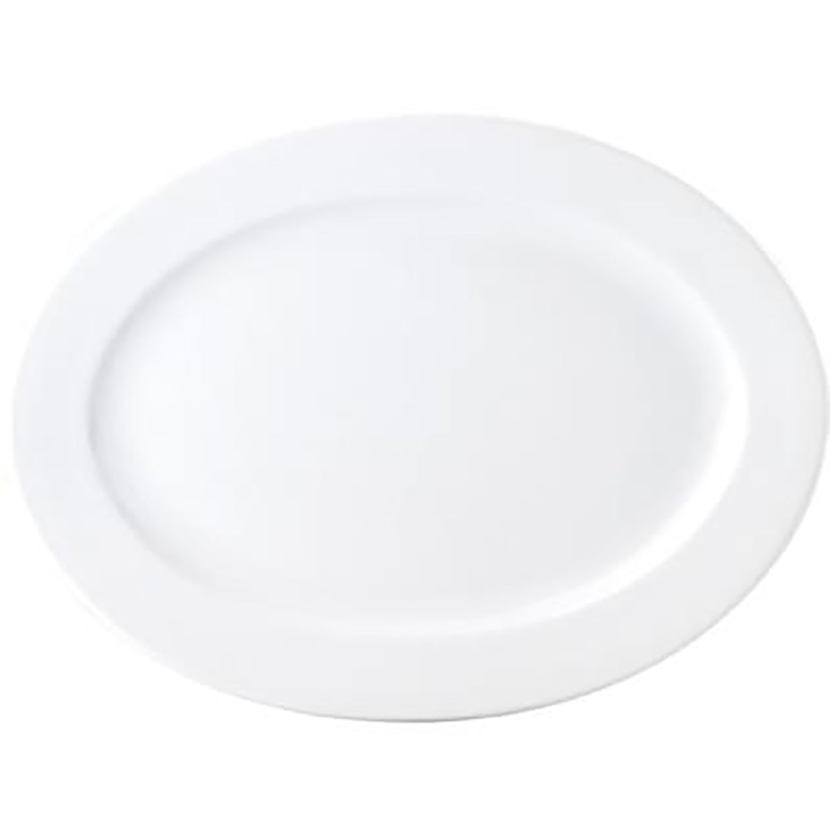 Royal Porcelain Chelsea Oval Platter Wide Rim 200x140mm
