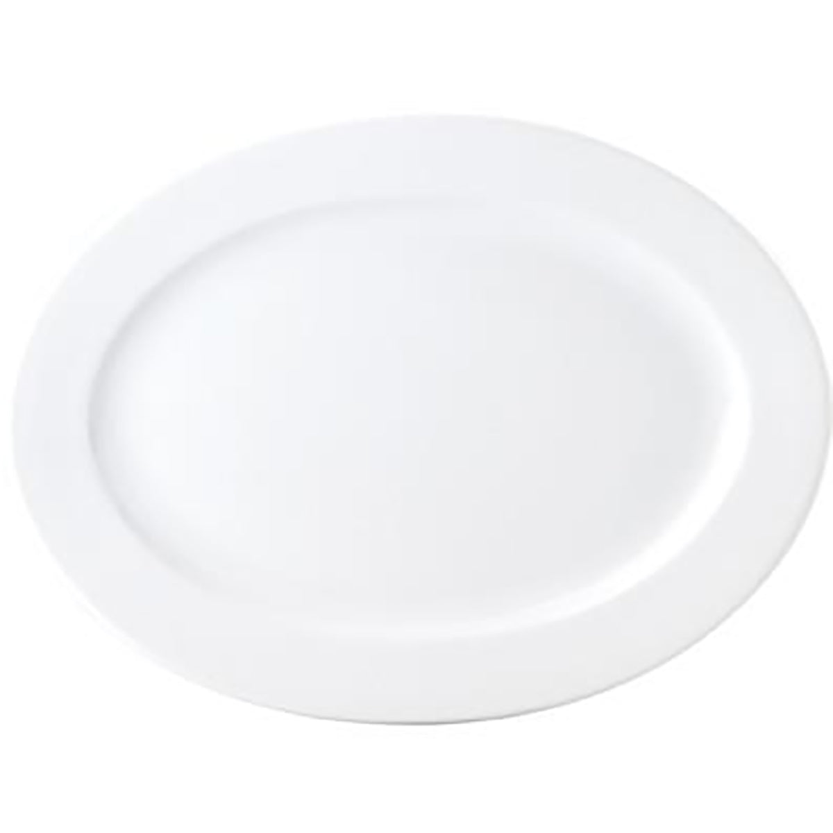 Royal Porcelain Chelsea Oval Platter Wide Rim 265x183mm