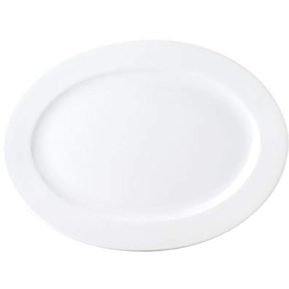 Royal Porcelain Chelsea Oval Platter Wide Rim 315x235mm