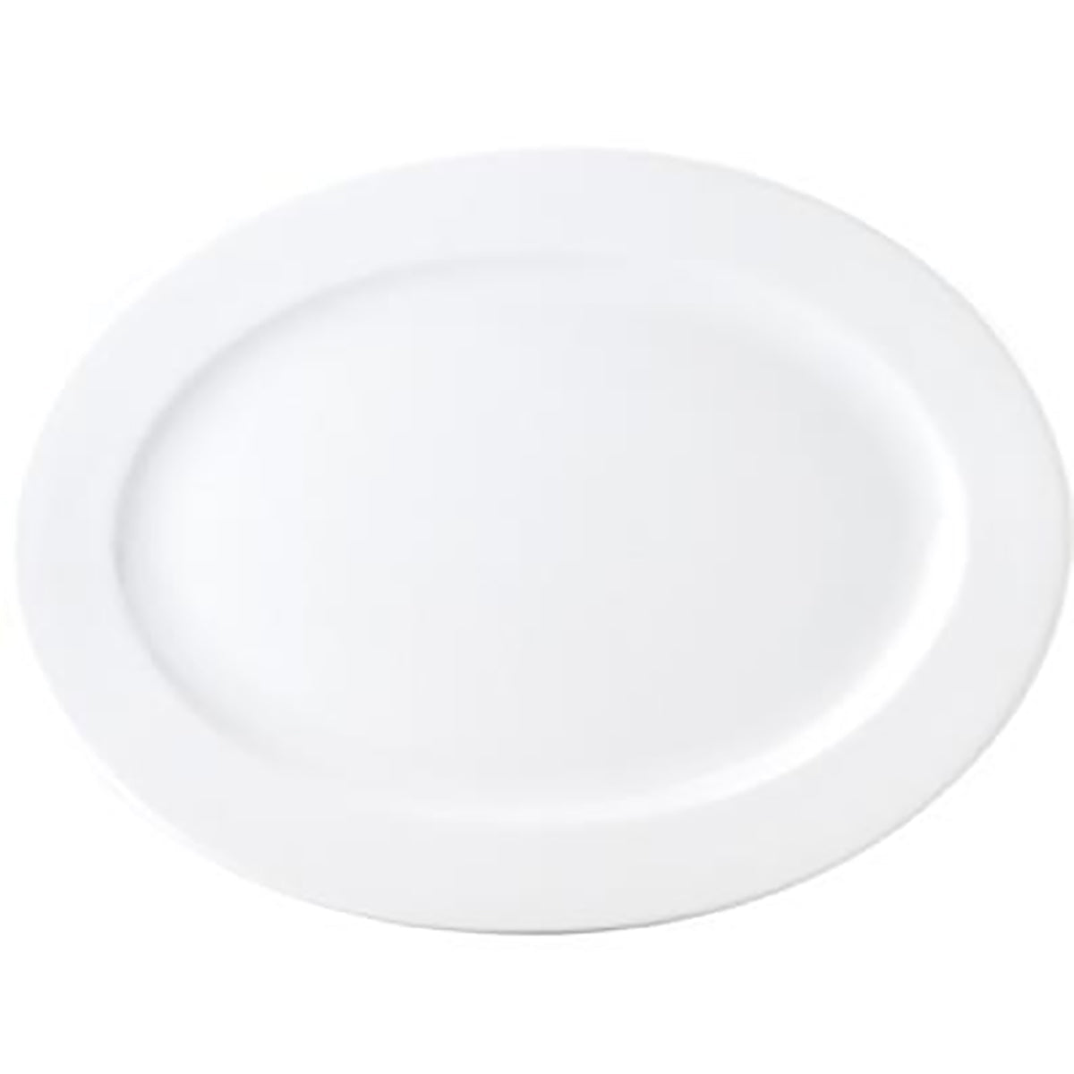 Royal Porcelain Chelsea Oval Platter Wide Rim 360x260mm