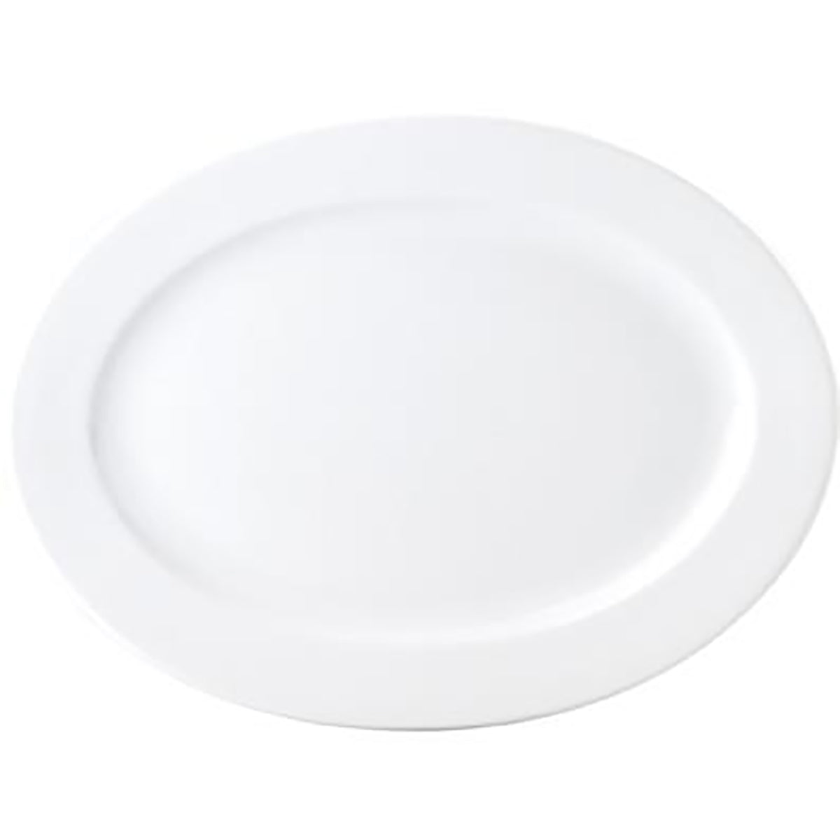 Royal Porcelain Chelsea Oval Platter Wide Rim 360x260mm