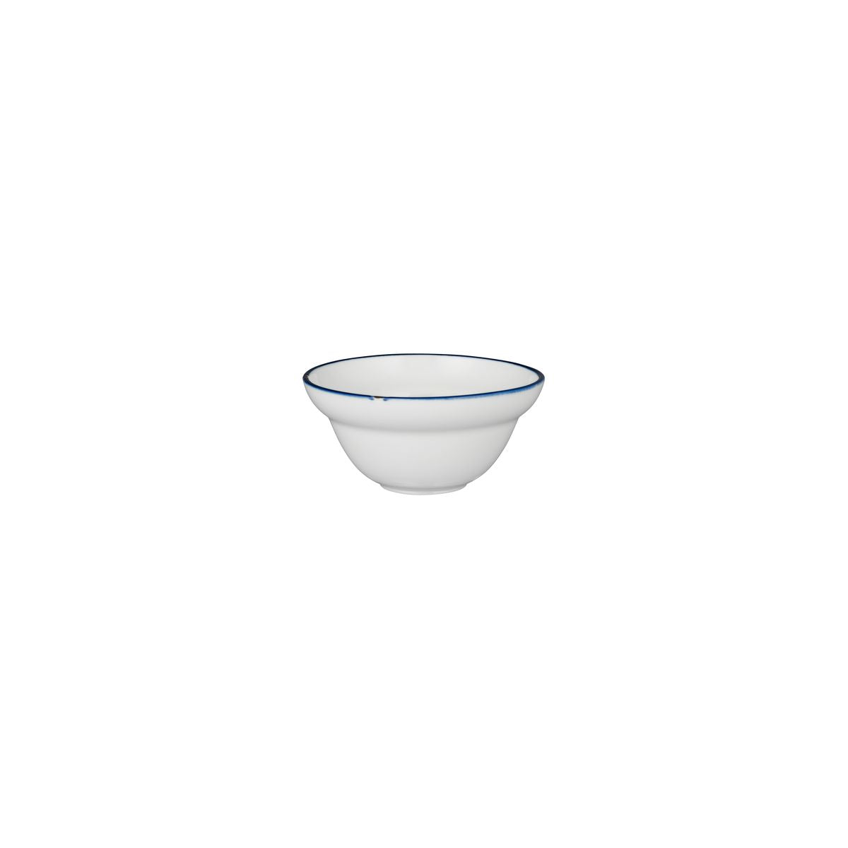 Luzerne TinTin White with Navy Line - Round Deep Bowl (120mm Ø 140ml)