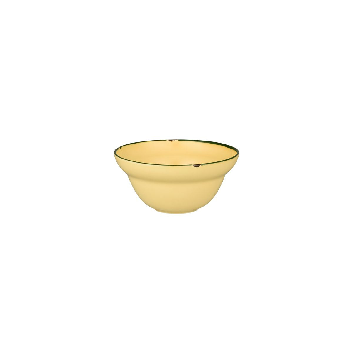 Luzerne TinTin Sand with Green Line - Round Deep Bowl (150mm Ø 300ml)