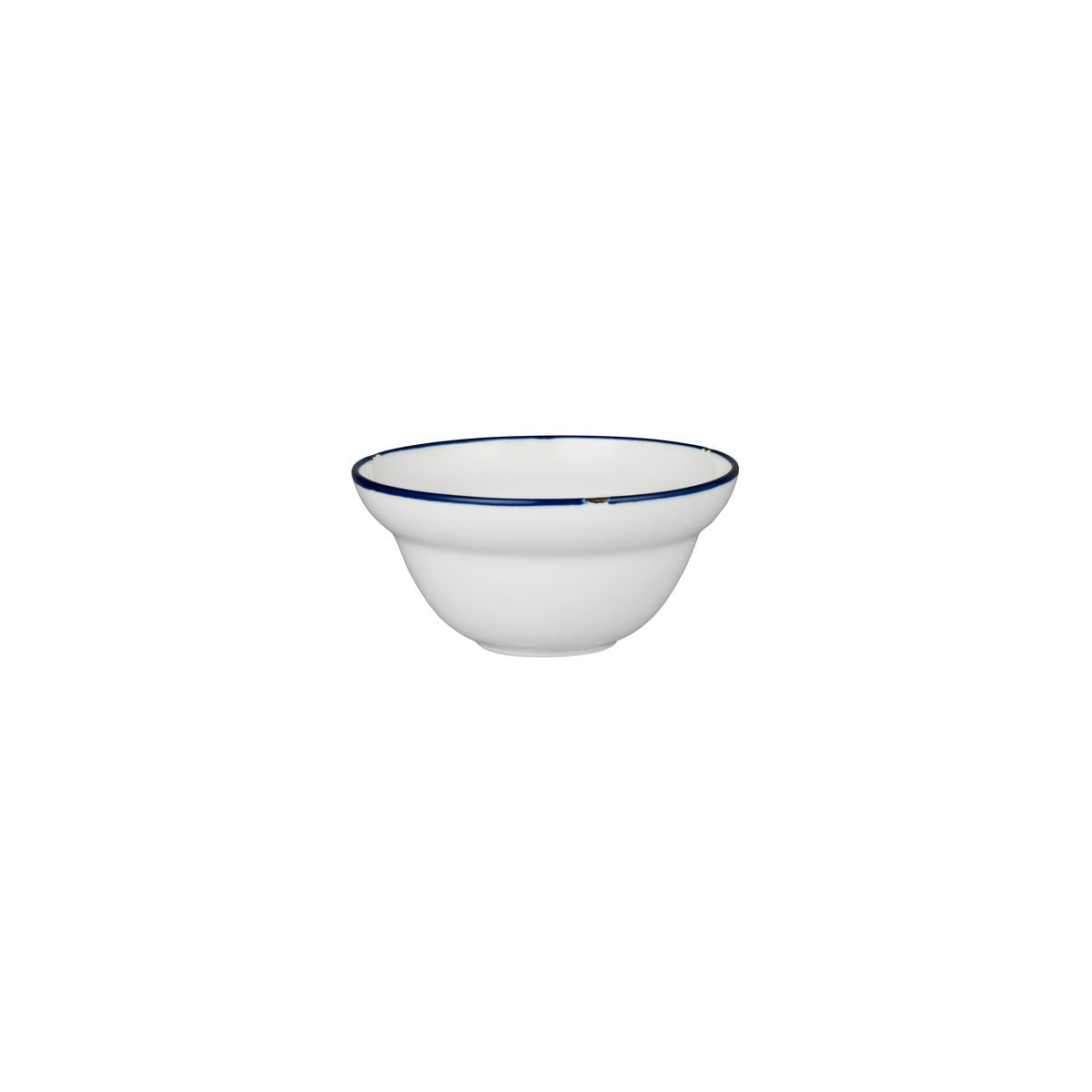 Luzerne TinTin White with Navy Line - Round Deep Bowl (150mm Ø 300ml)