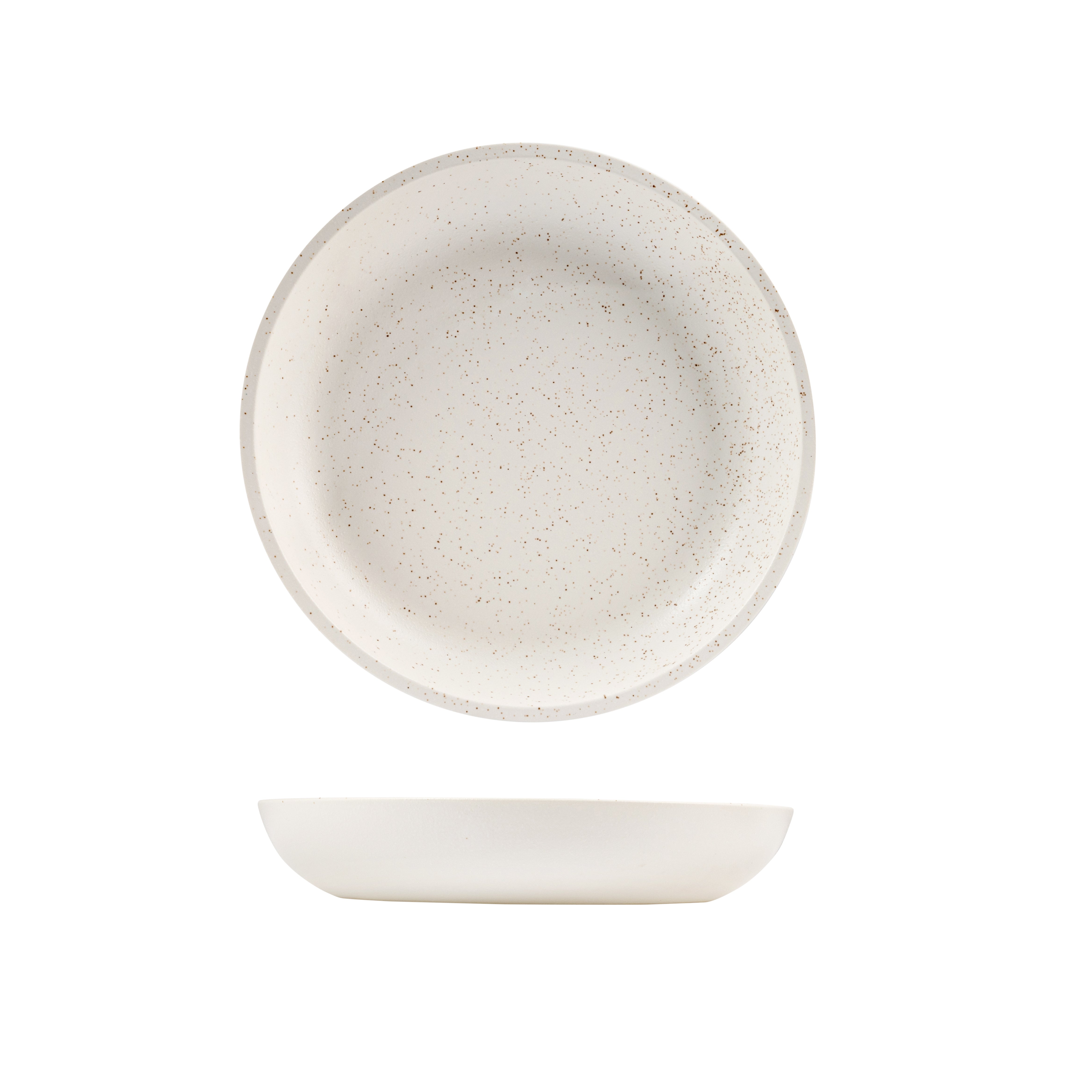 Luzerne Dune Shell Coupe Share Bowl (230mm Ø 41mm H)