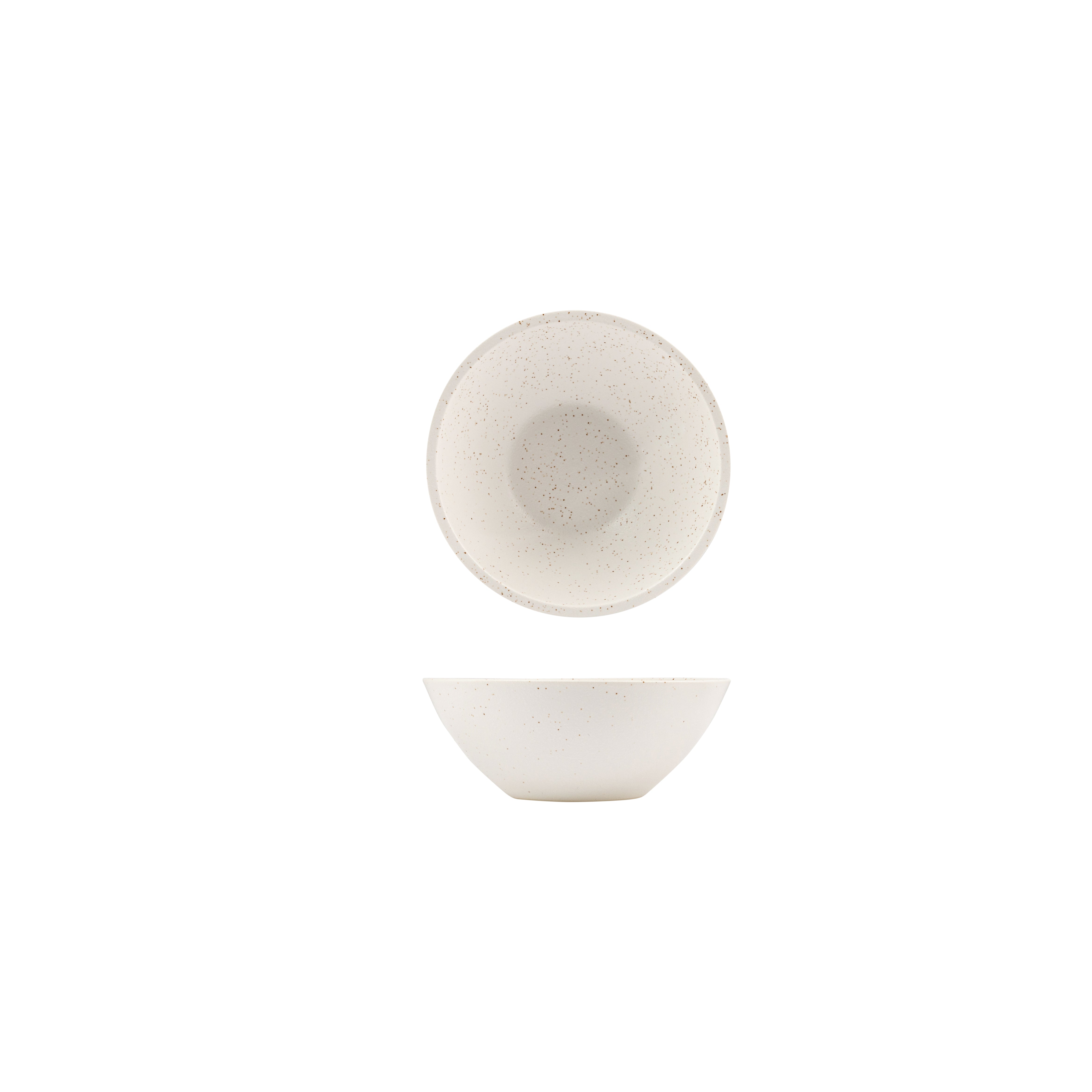 Luzerne Dune Shell Round Bowl - Conical (120mm Ø 55mm H 288ml)