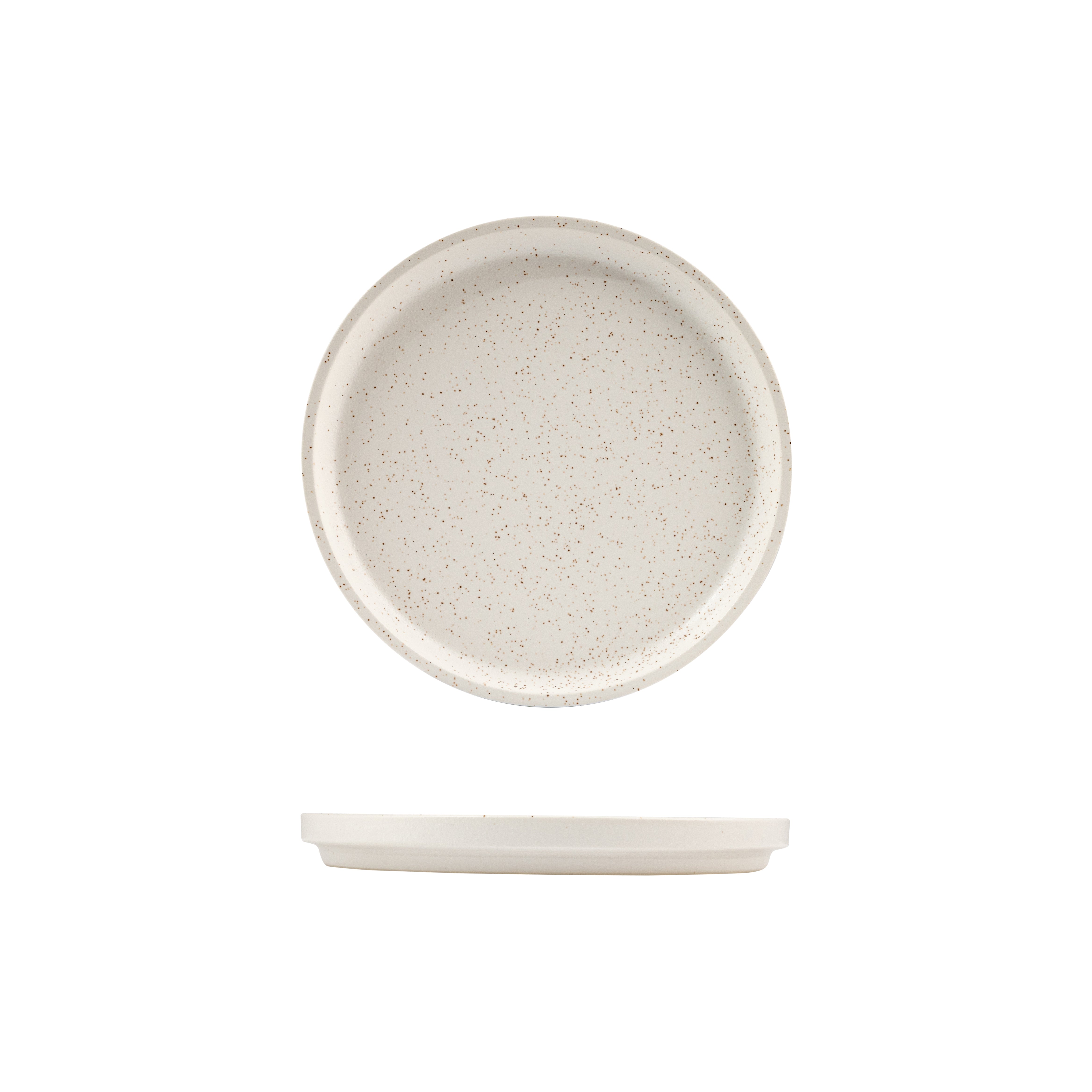 Luzerne Dune Shell Round Stackable Plate (200mm Ø)
