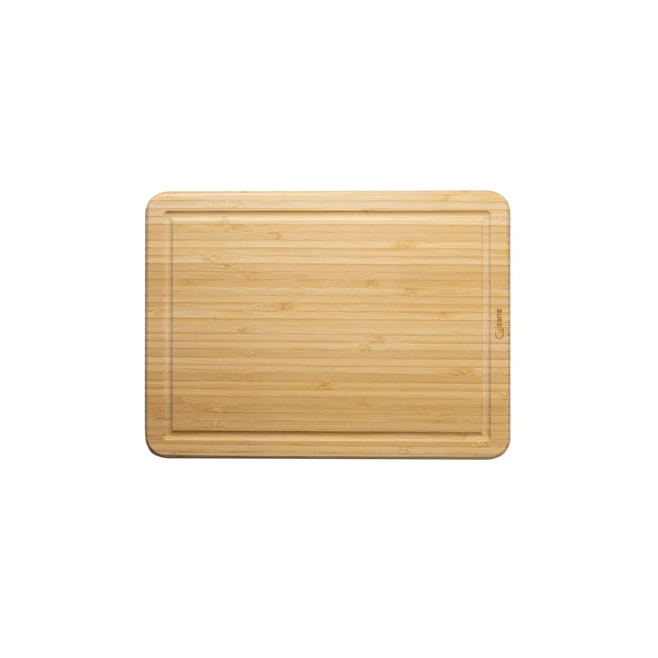 Cuisena Bamboo Grooved Cutting Board - 30cm x 22cm
