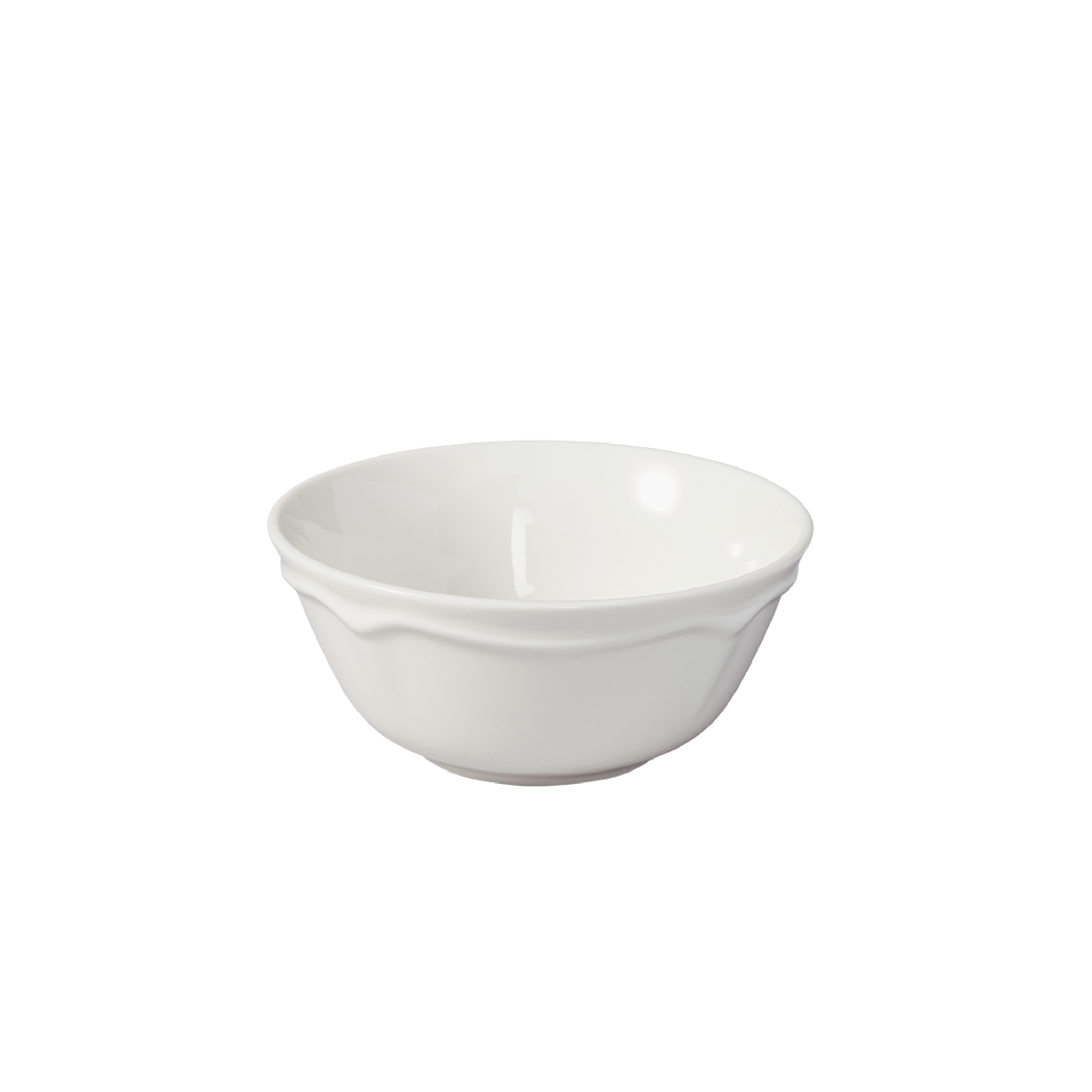 Luzerne Astoria Round Bowl (100mm Ø - White)