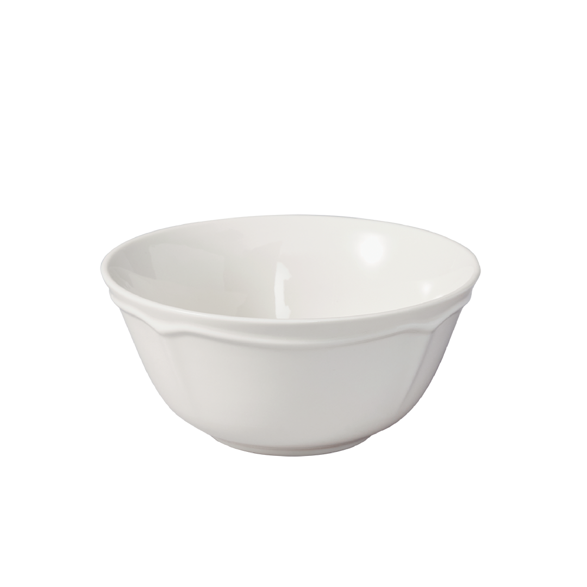 Luzerne Astoria Round Bowl (130mm Ø - White)