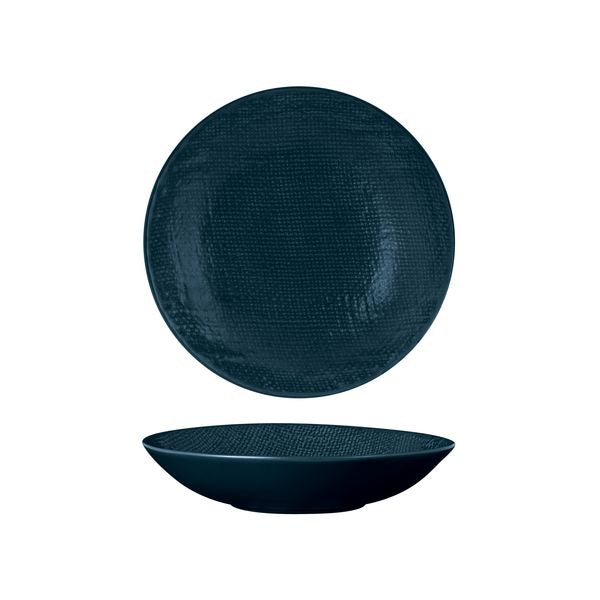 Luzerne Linen Matte Blue Share Bowl (200mm Ø 700ml - Navy Blue)