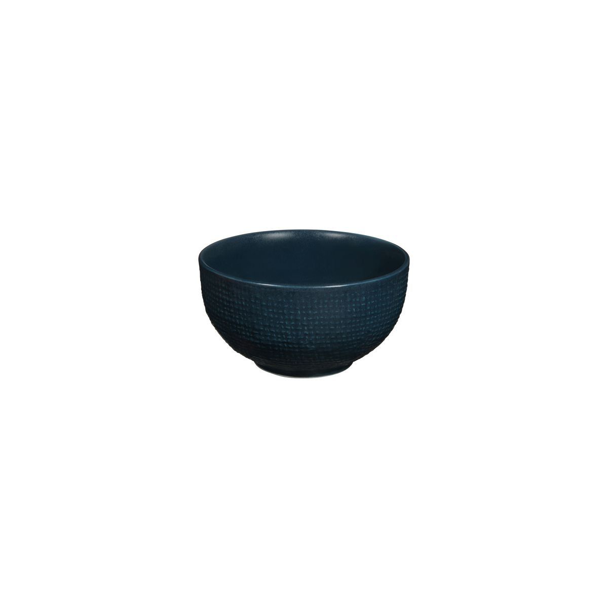 Luzerne Linen Matte Blue Round Bowl (110mm Ø 300ml - Navy Blue)