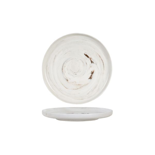Luzerne Signature Marble Round Walled Bowl (210mm Ø)