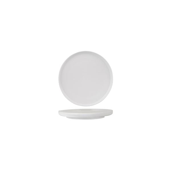 Luzerne Signature White Round Walled Plate (165mm Ø)