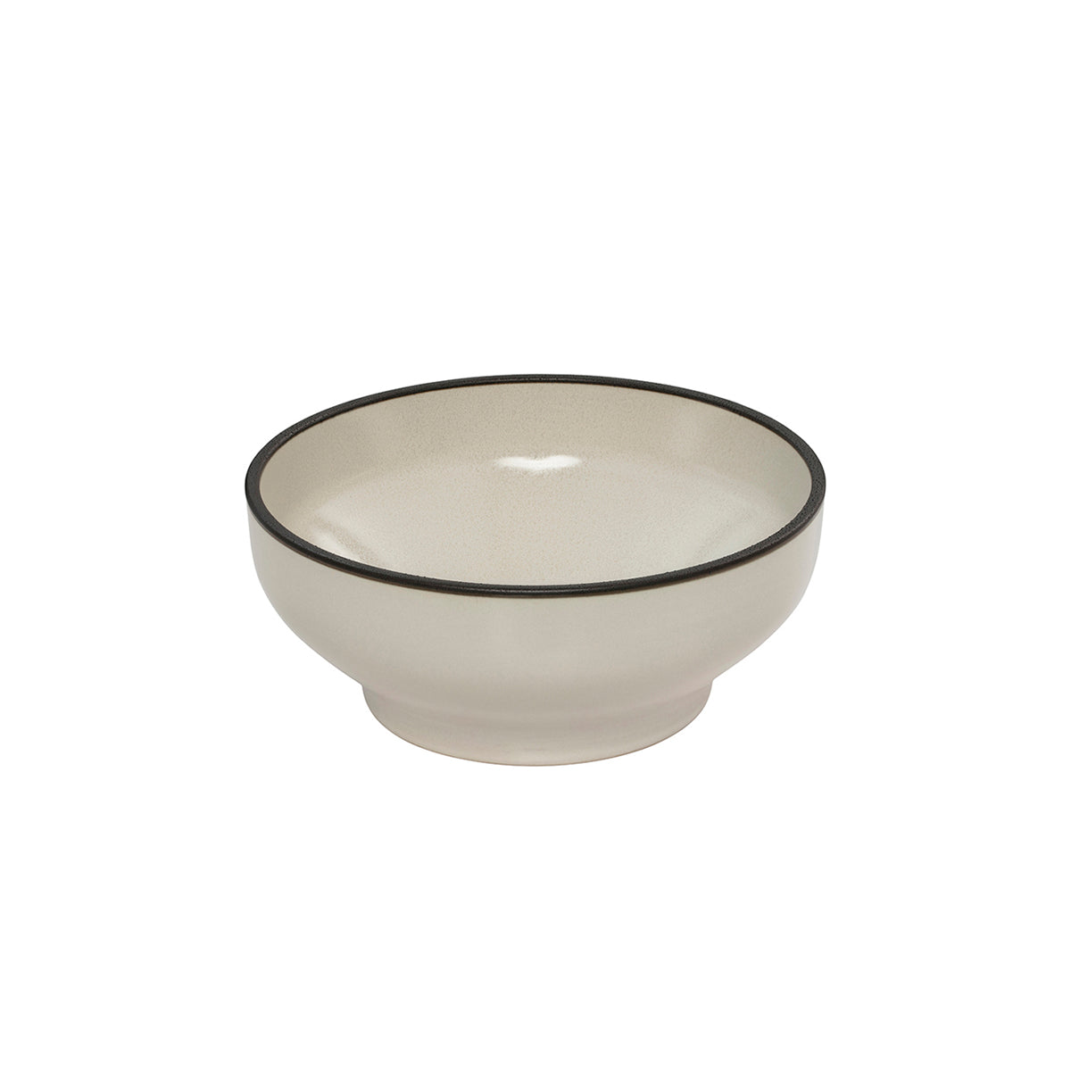 Luzerne Mod Dusted White Round Bowl (160mm Ø 68mm H 630ml)