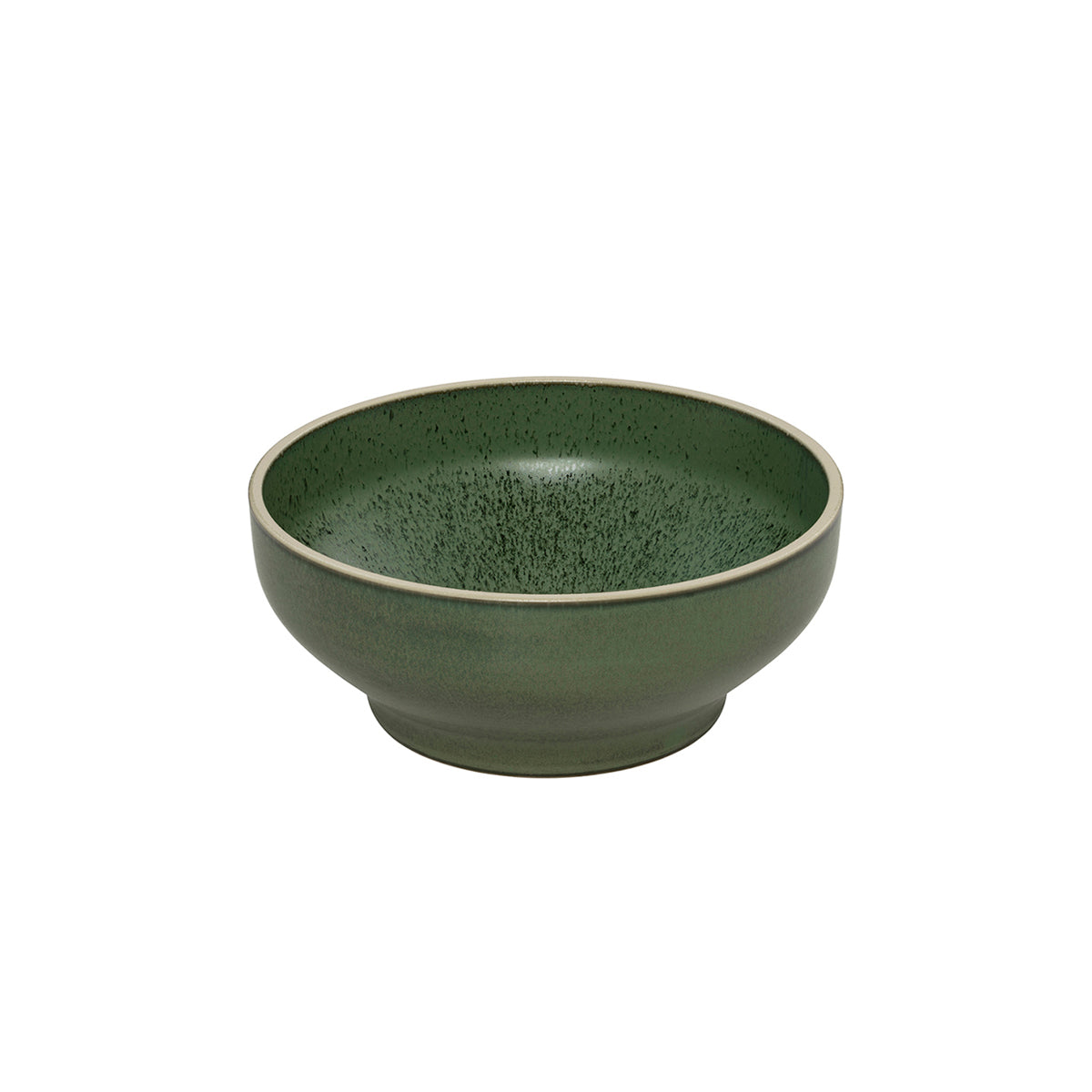 Luzerne Mod Smokey Basil Round Bowl (160mm Ø 68mm H 630ml)
