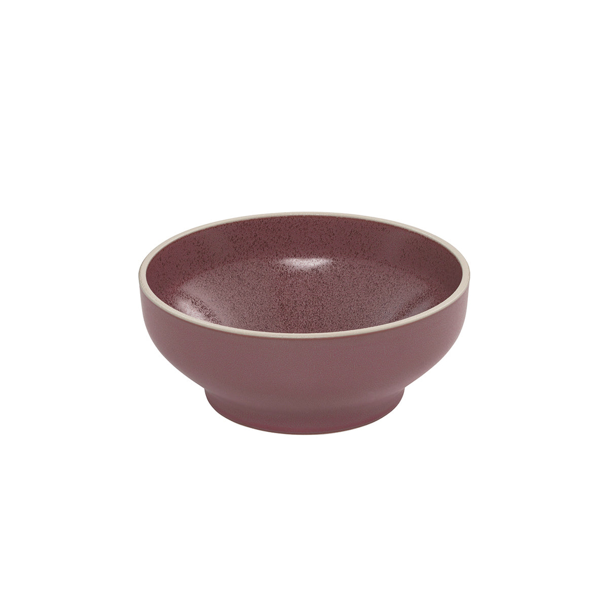 Luzerne Mod Smokey Plum Round Bowl (160mm Ø 68mm H 630ml)