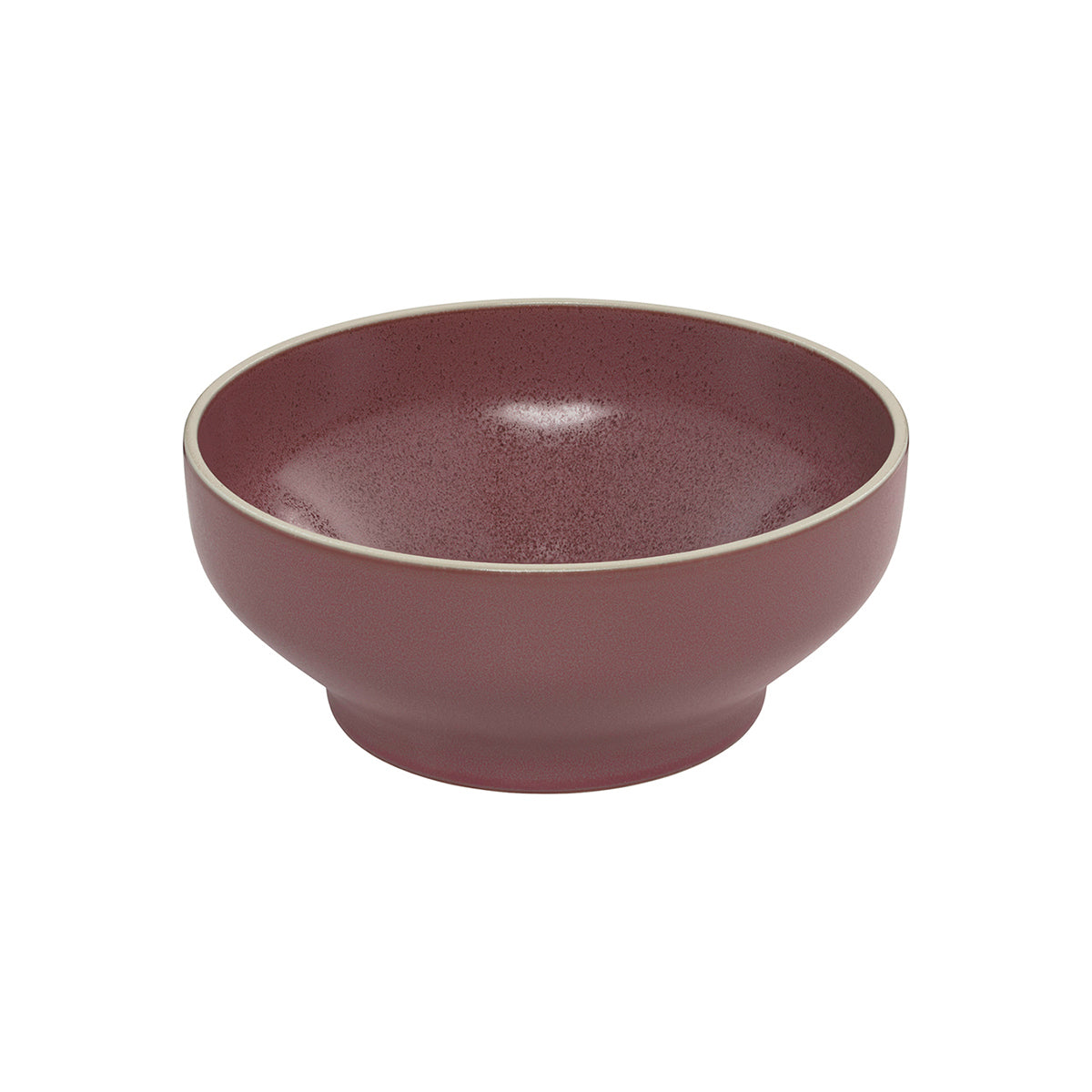 Luzerne Mod Smokey Plum Round Bowl (182mm Ø 77mm H 942ml)