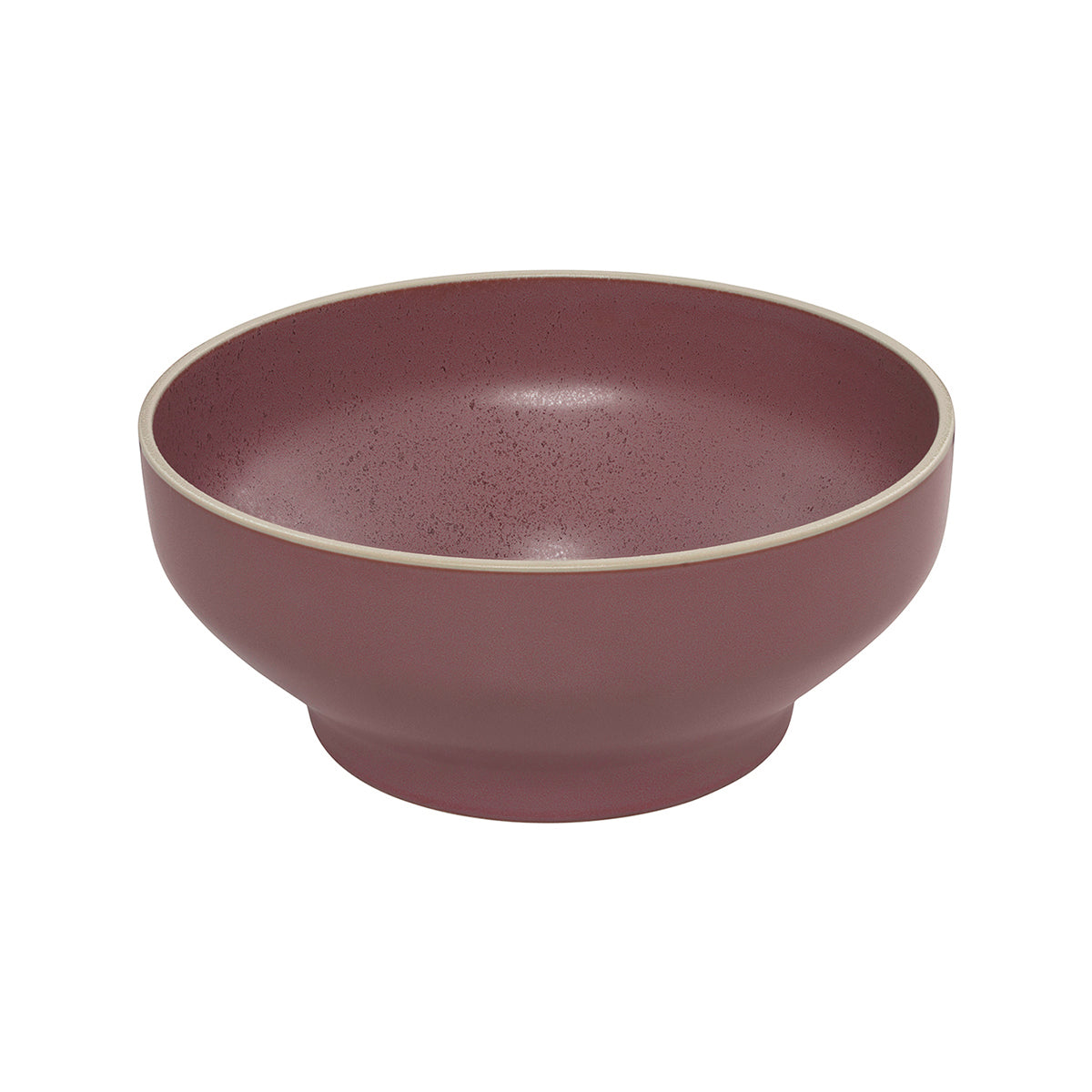Luzerne Mod Smokey Plum Round Bowl (212mm Ø 91mm H 1577ml)